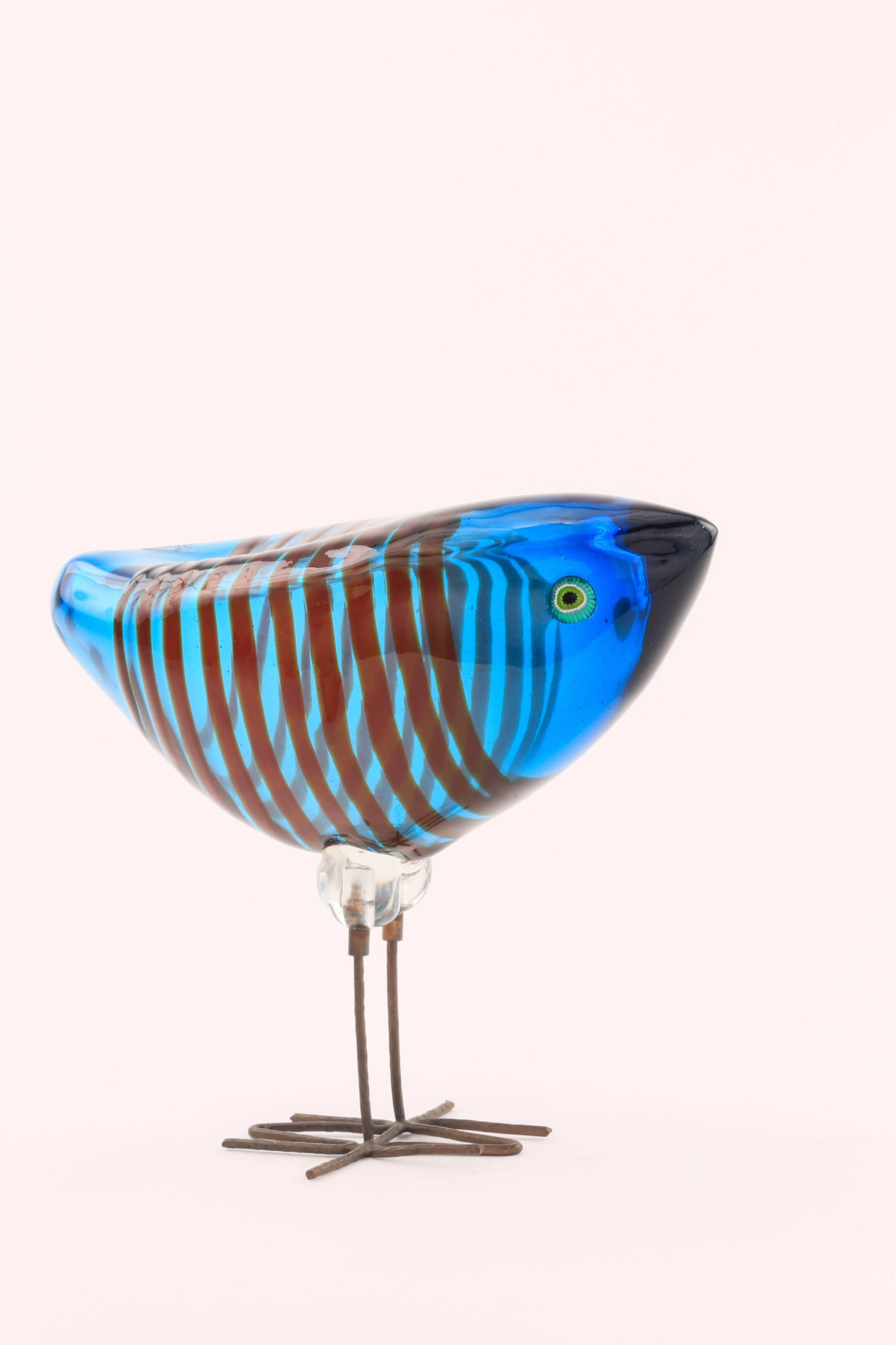 mid century modern art glass