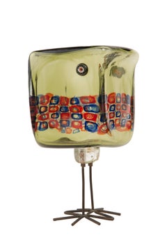 Mid-Century Italian Blown Glass Pulcino Bird by Alessandro Pianon for Vistosi
