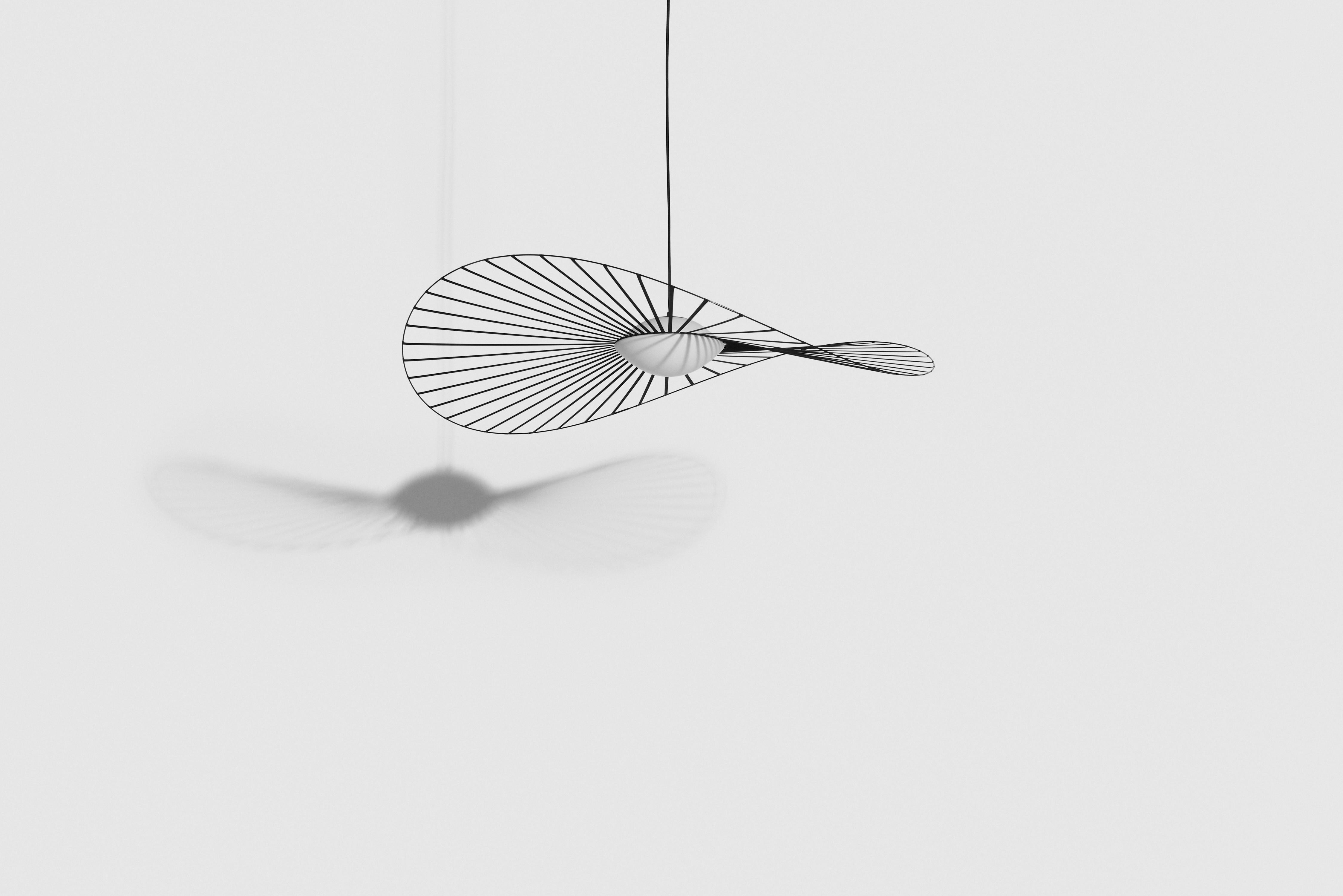 Contemporary PETITE FRITURE Vertigo Nova, Small Pendant Lamp, Black/White, Constance Guisset For Sale