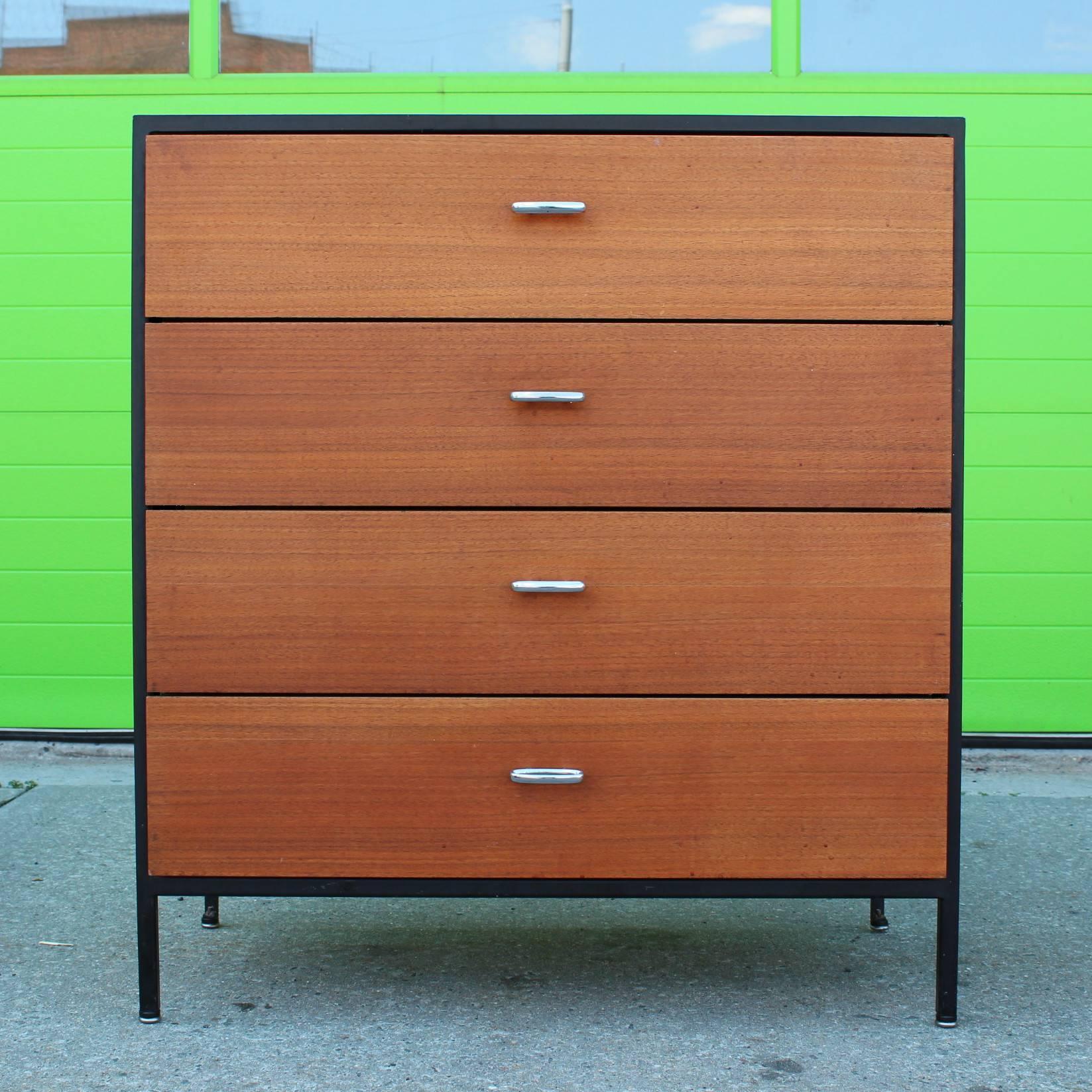 George Nelson Secretary and Chest of Drawers for Herman Miller (Emailliert)