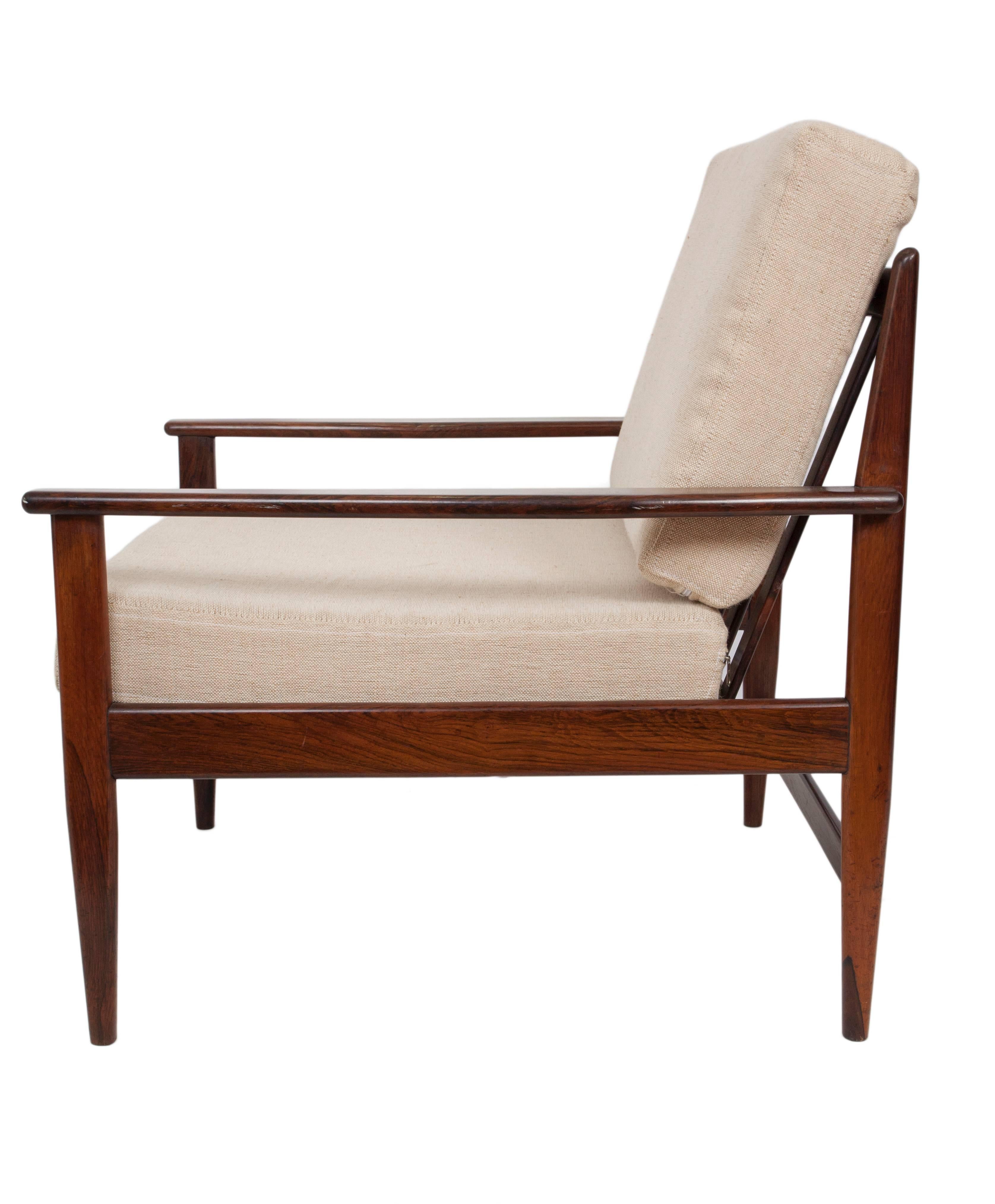 Mid-Century Modern Joaquim Tenreiro Style 1960s Armchair