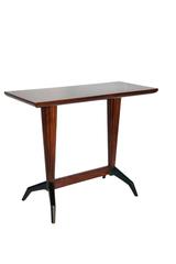1950s Console Table in Jacaranda Wood