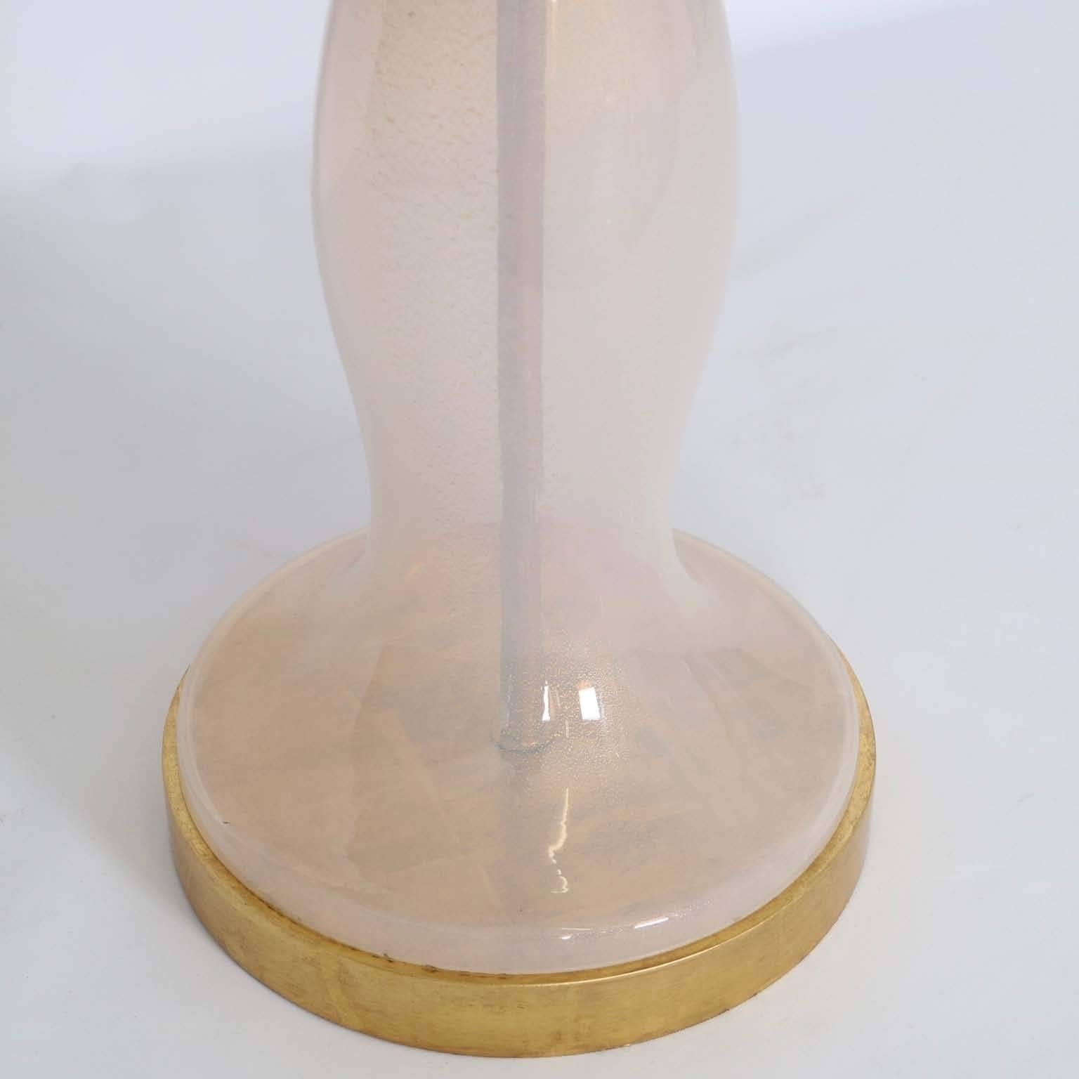 Italian Restored Monumental Fratelli Toso Murano Glass Lamp