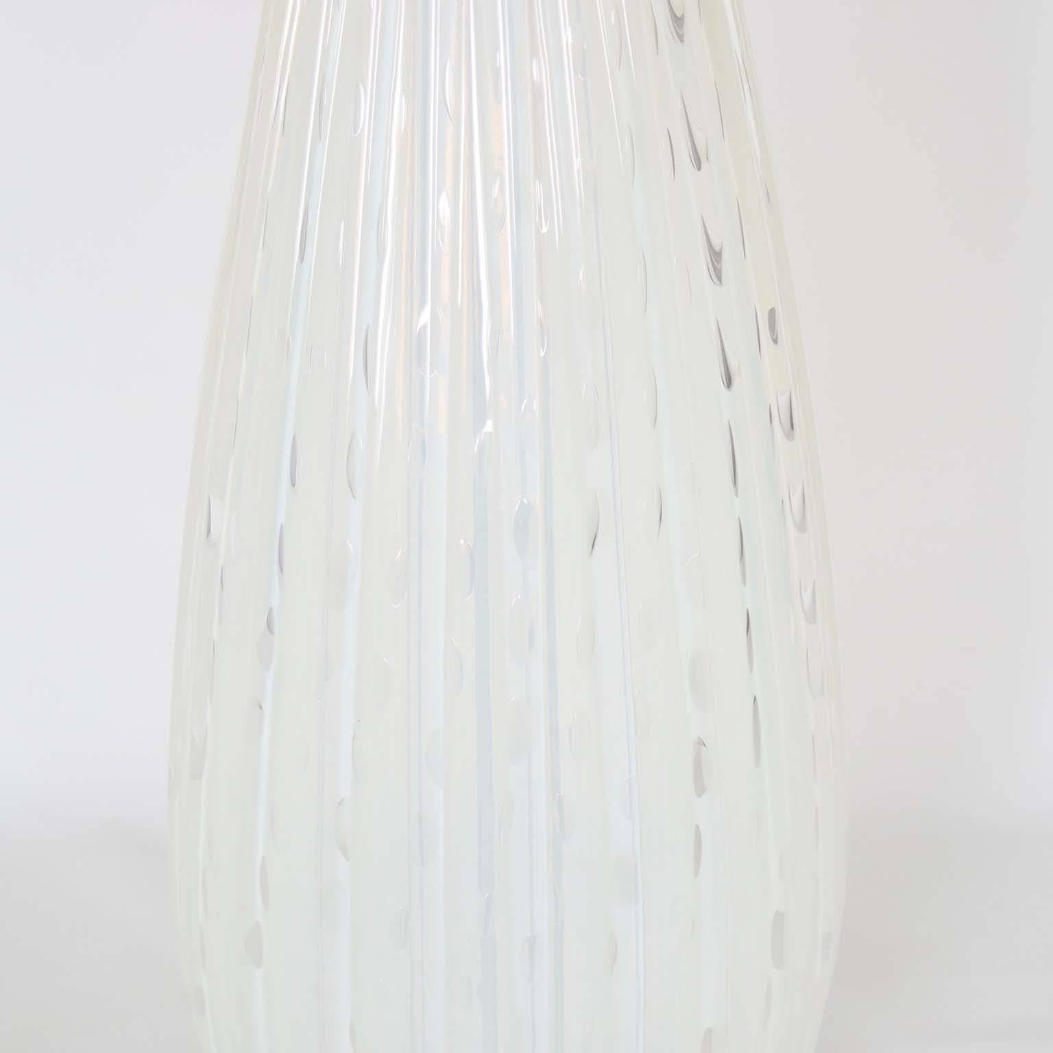 Italian Murano Glass Lamp by Barbini