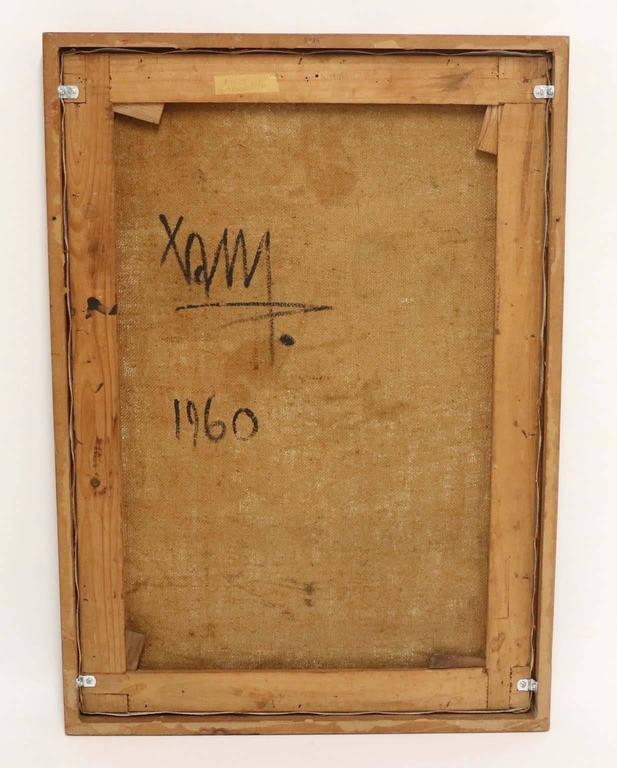 Pedro Quetglas “Xam”, StillLife with Red Fish, Oil on Burlap, Signed