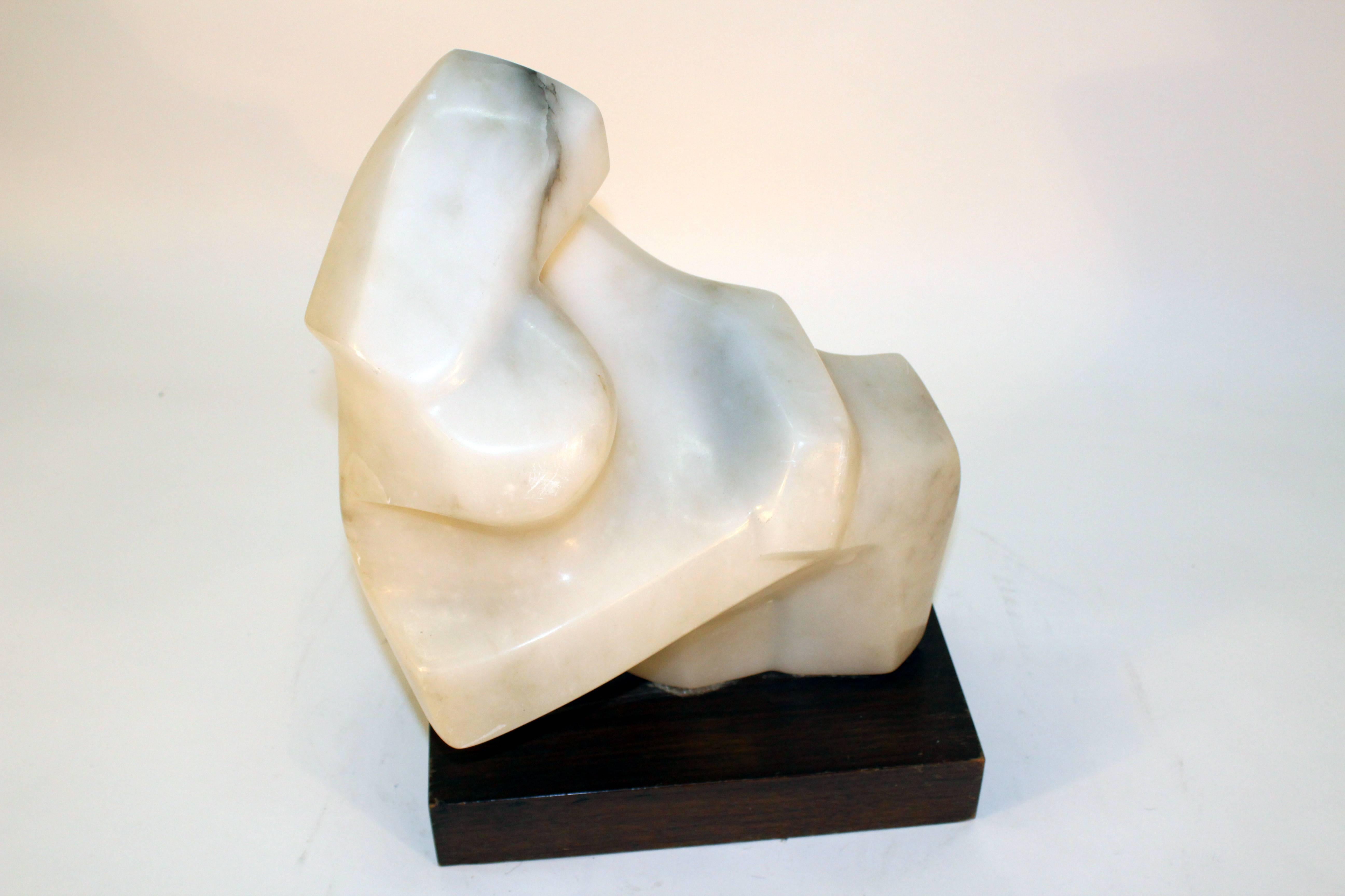 Abstract Sculpture in Alabaster 1