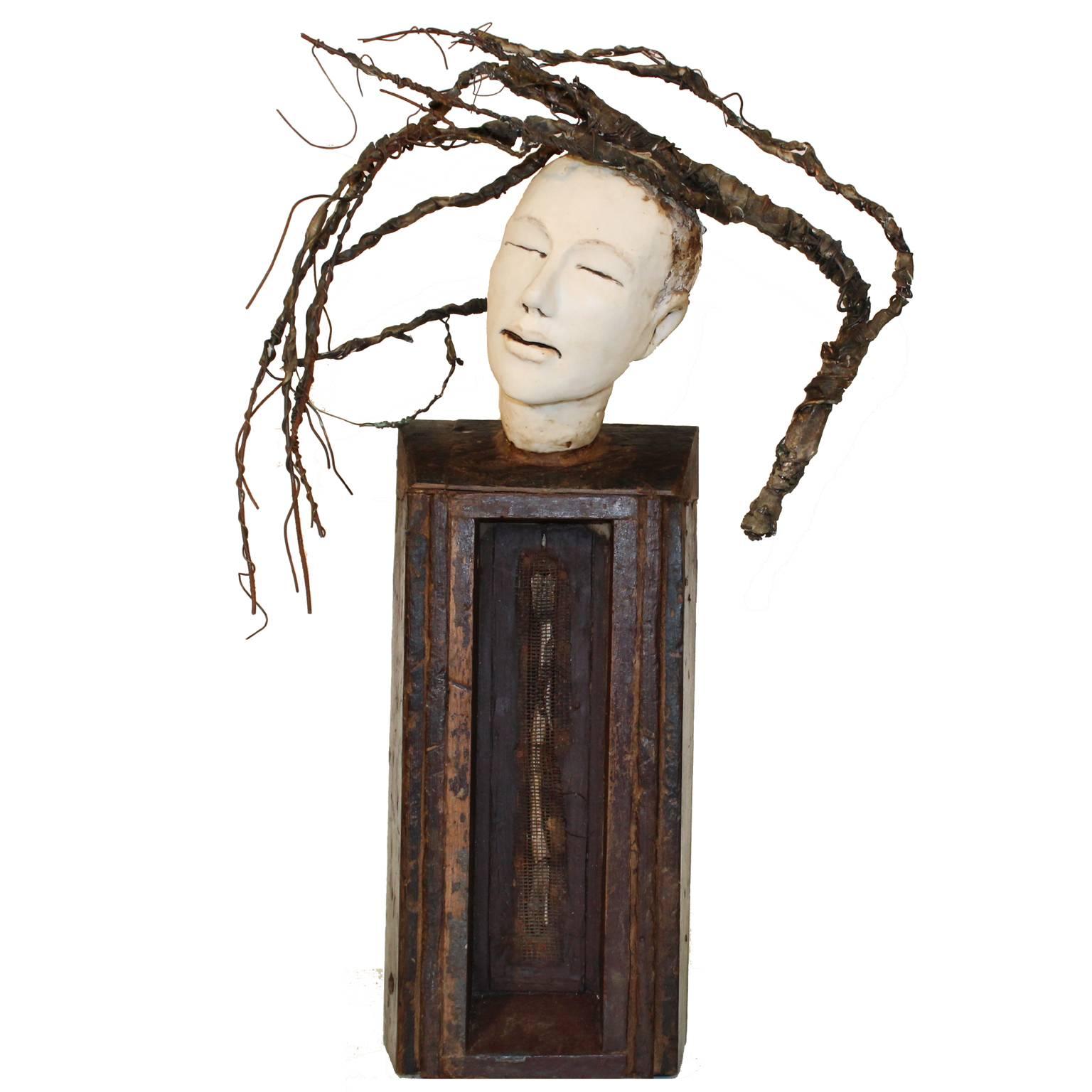 Mixed-Media Sculpture by Cathy Rose
