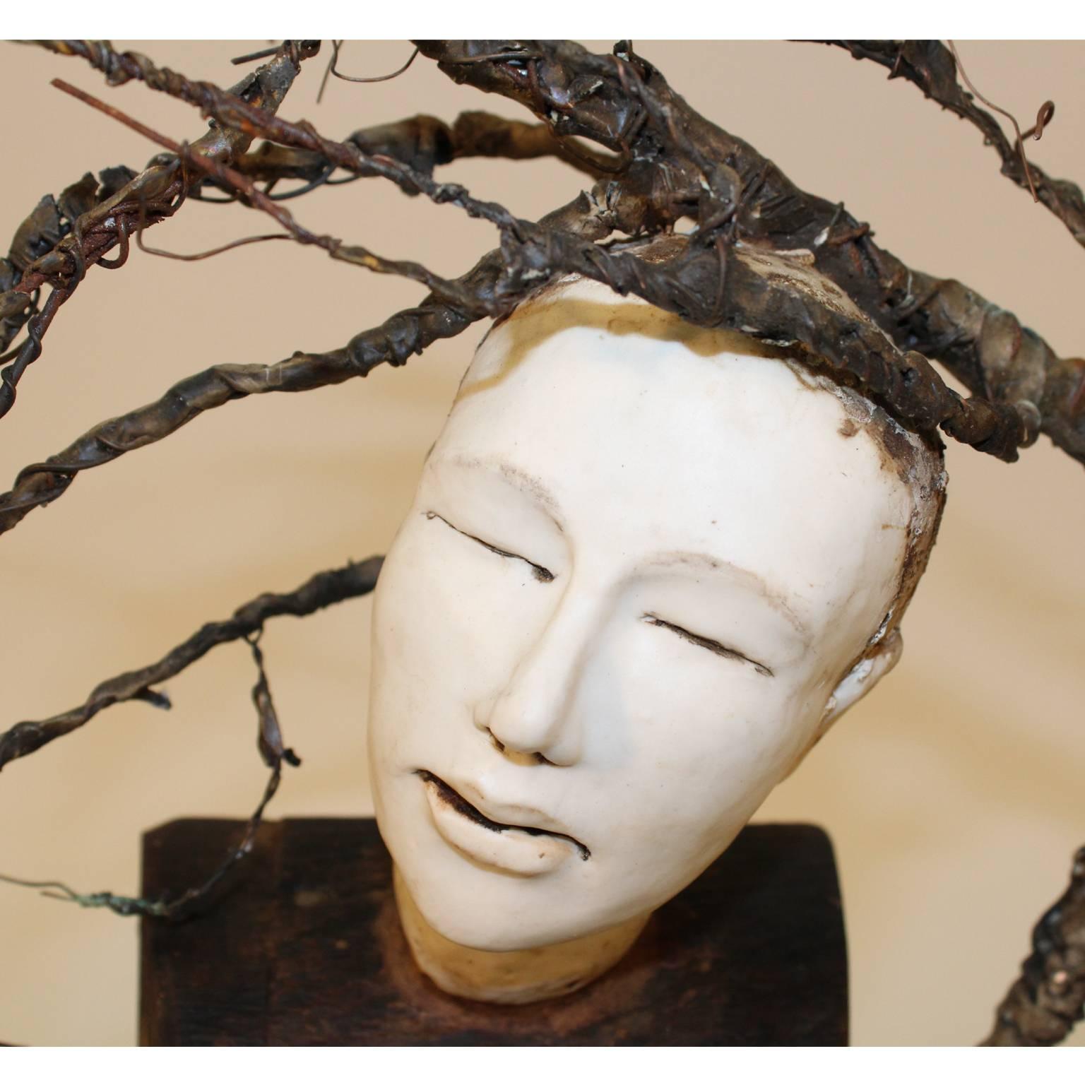 Contemporary Mixed-Media Sculpture by Cathy Rose