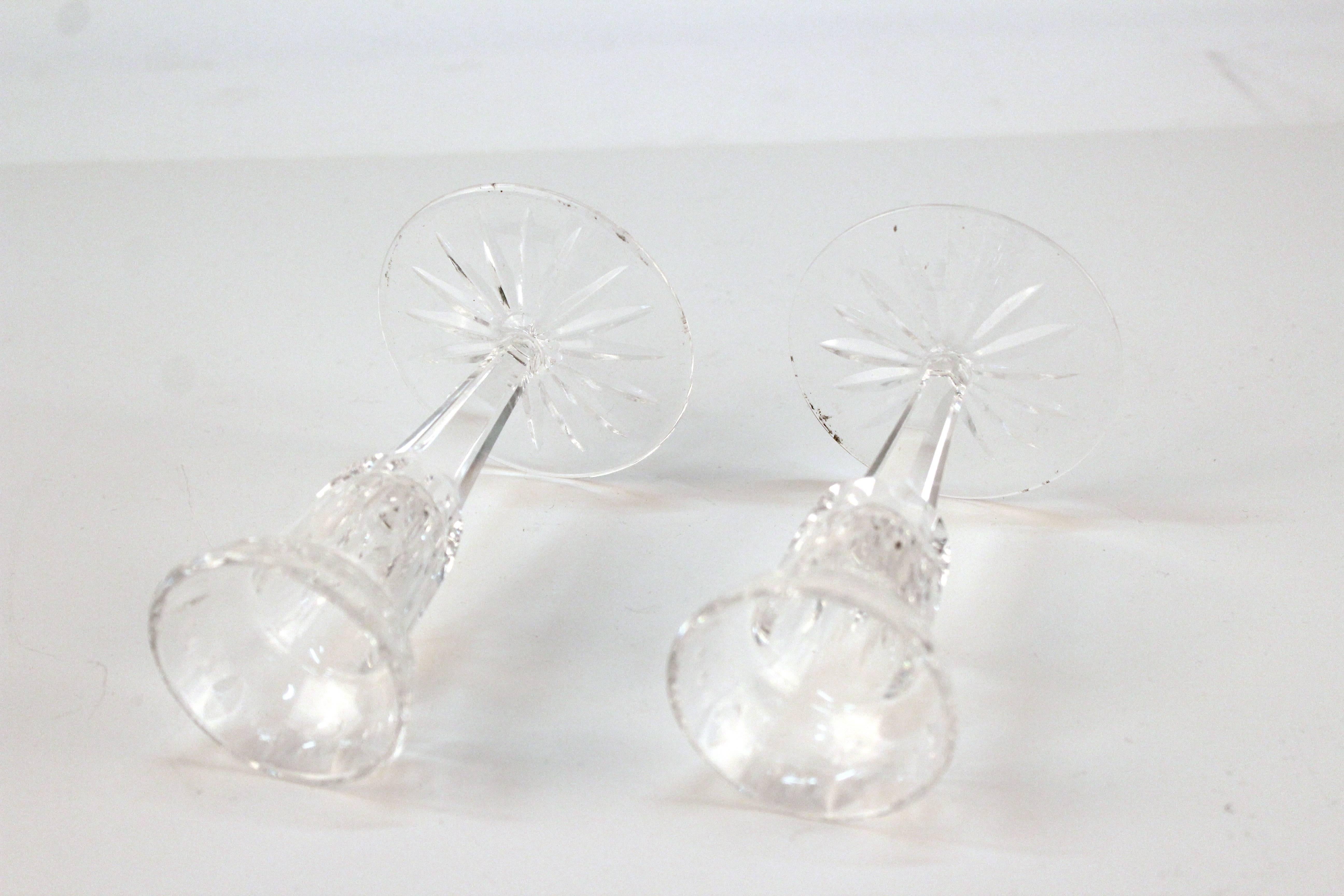 waterford crystal candle holders