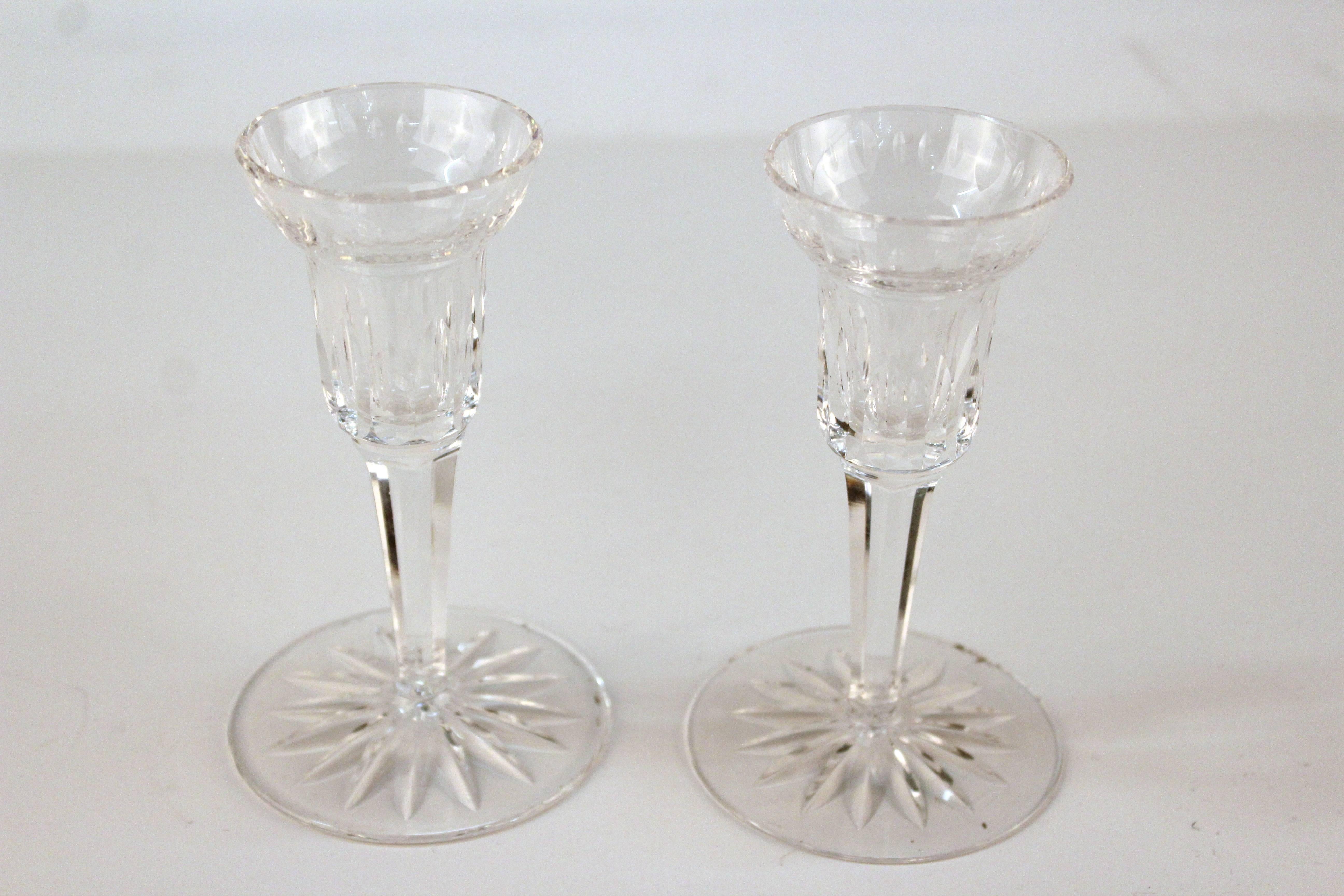waterford candlesticks