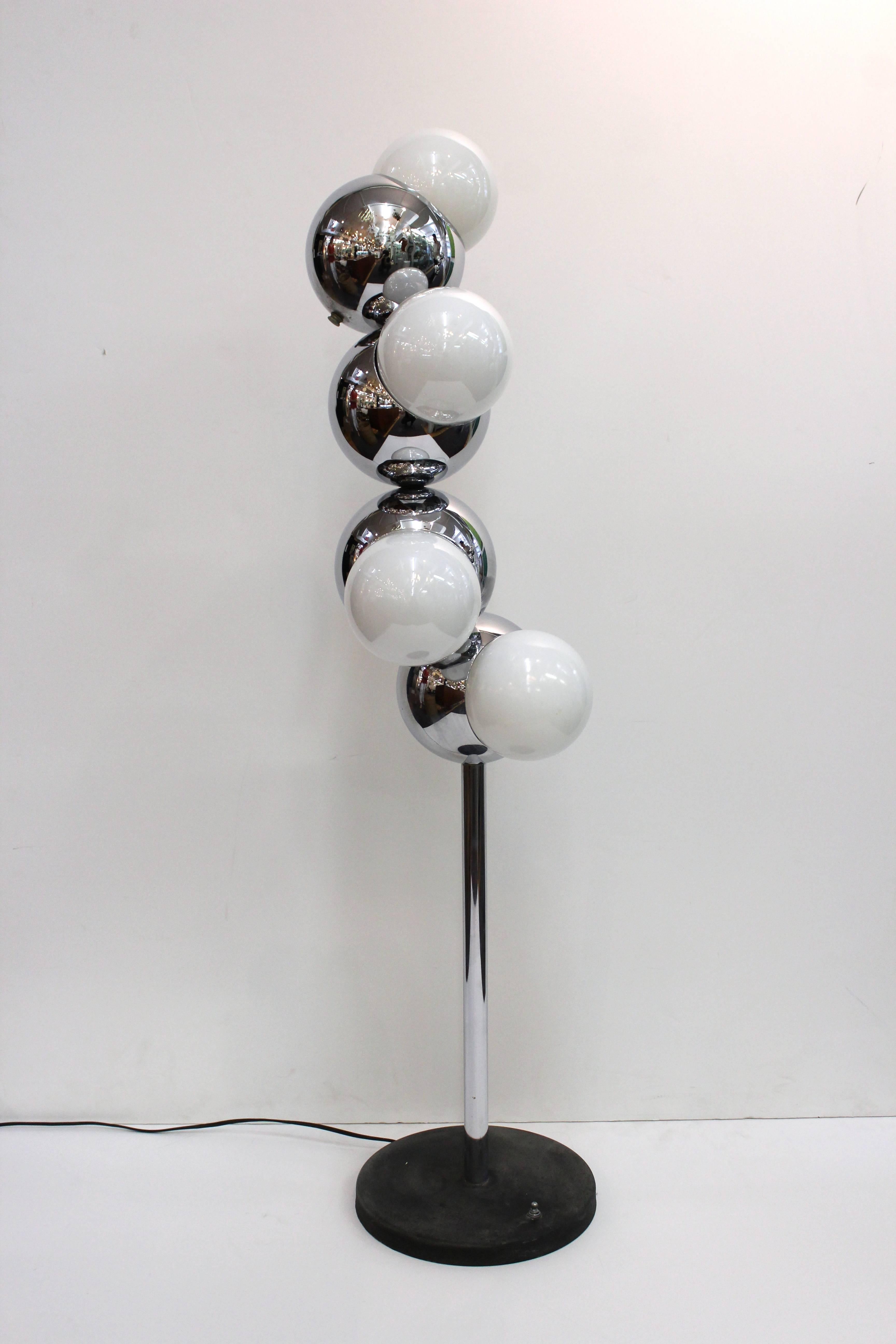 Mid-Century Modern Robert Sonneman Molecule Lamp