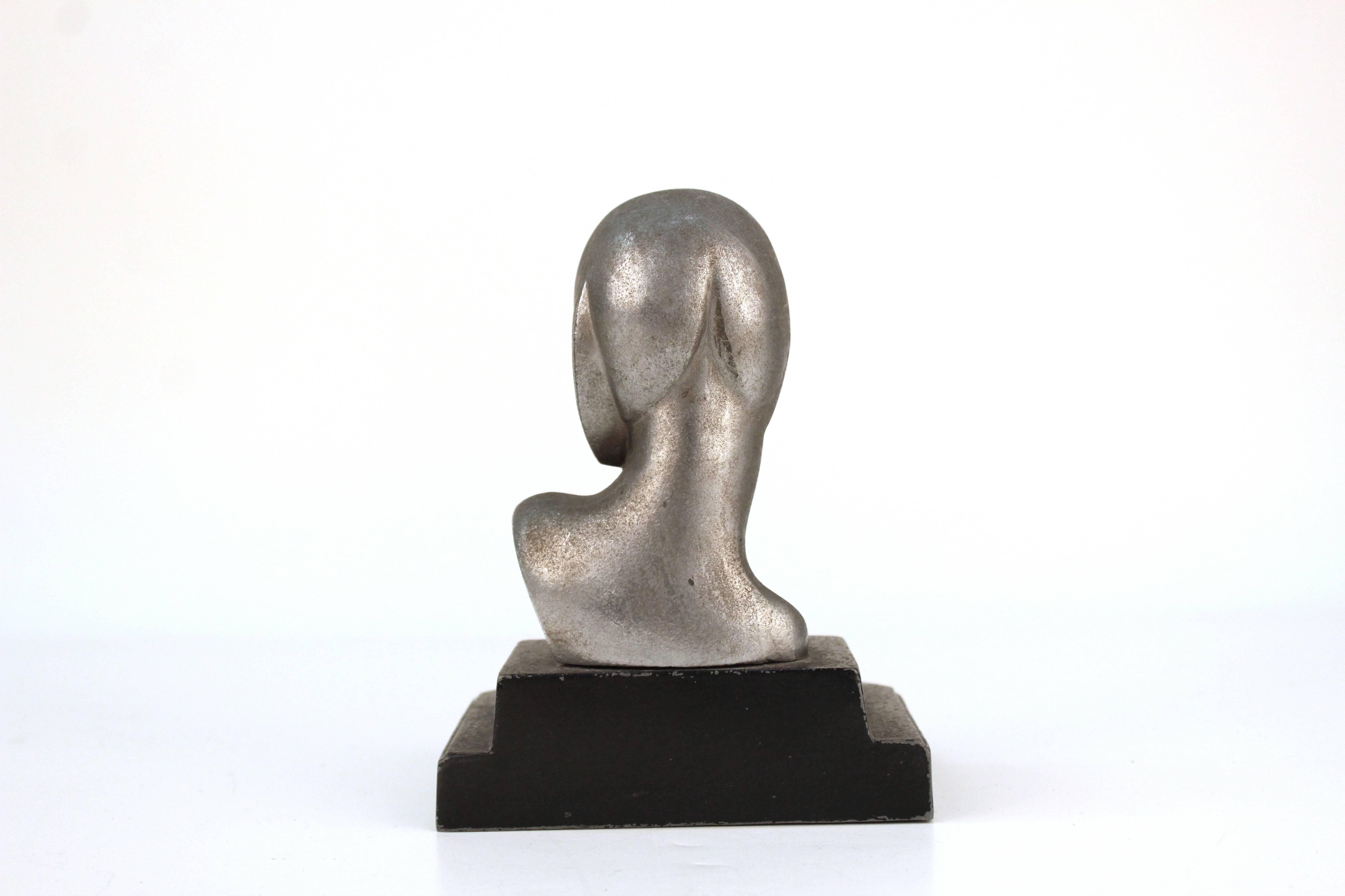 Bust of a Woman on a Black Base 1