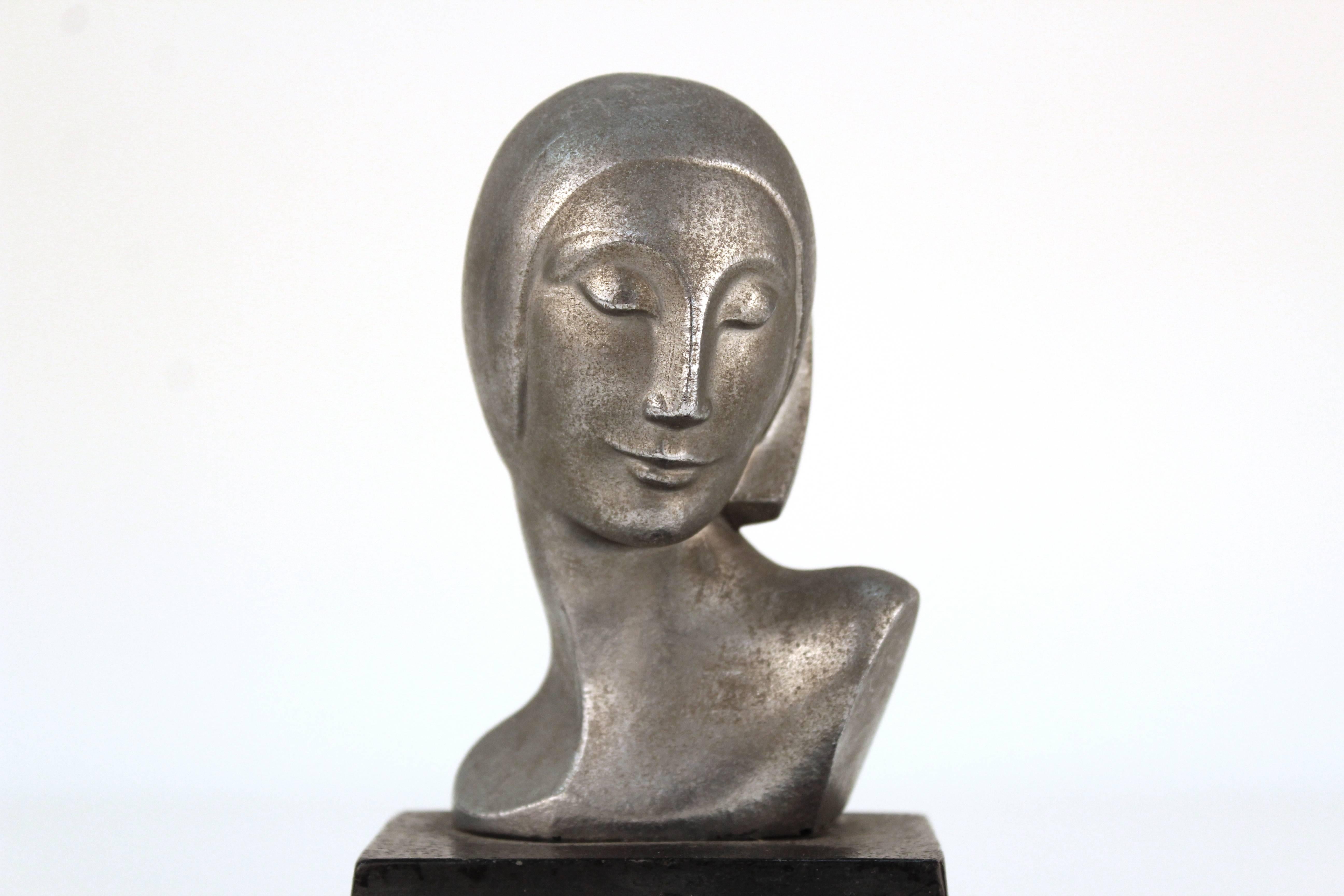 Bust of a Woman on a Black Base 2