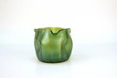 Lutz Vessel in Iridescent Green
