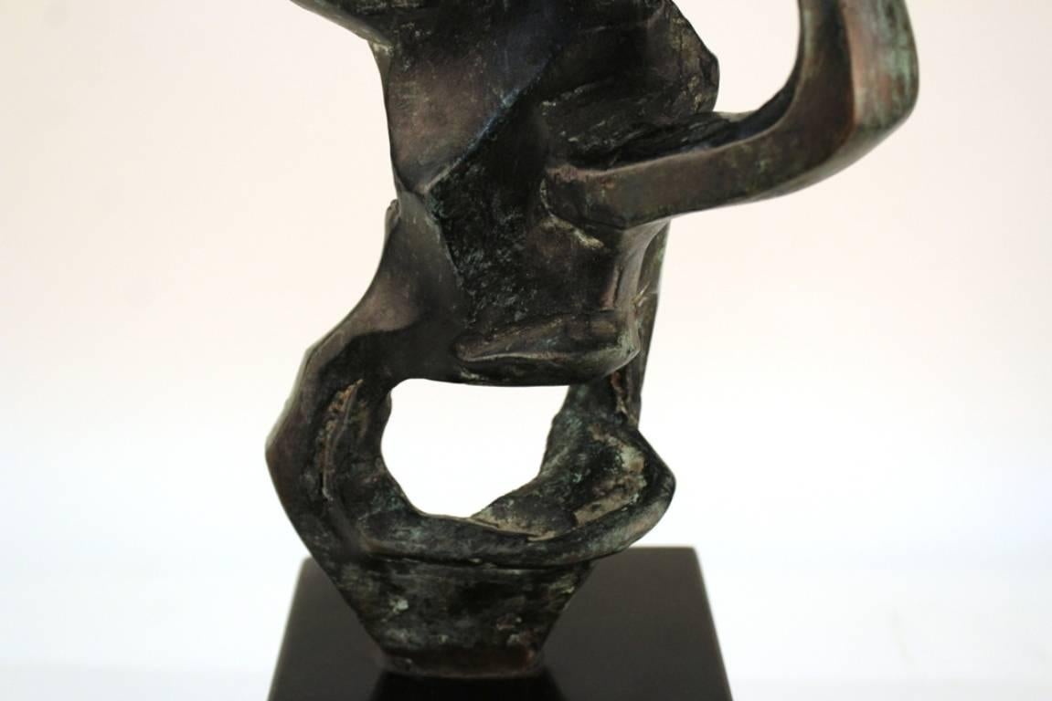Know LKS Abstract Sculpture in Bronze and Marble 3