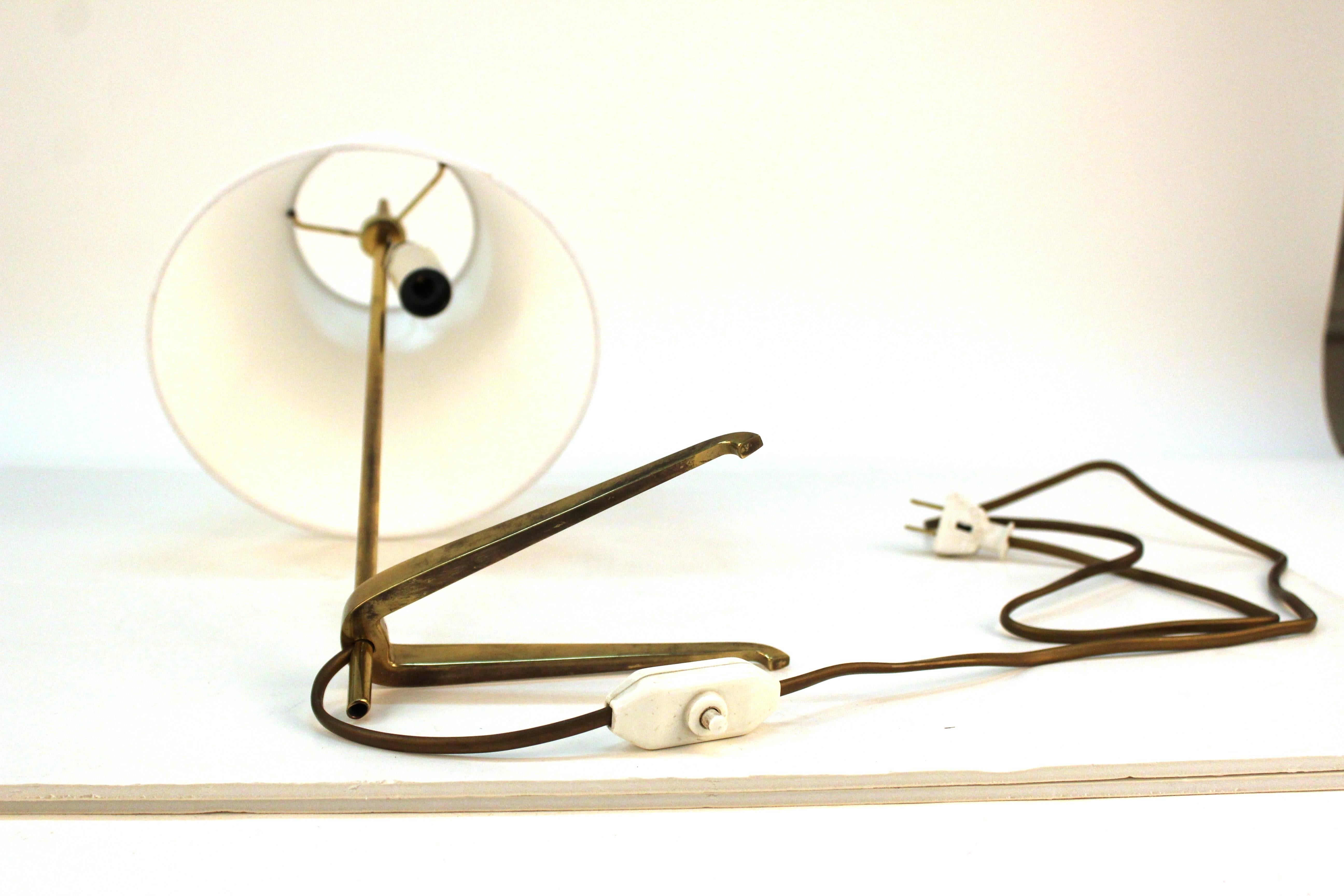 German Mid-Century Desk Lamp In Good Condition In New York, NY
