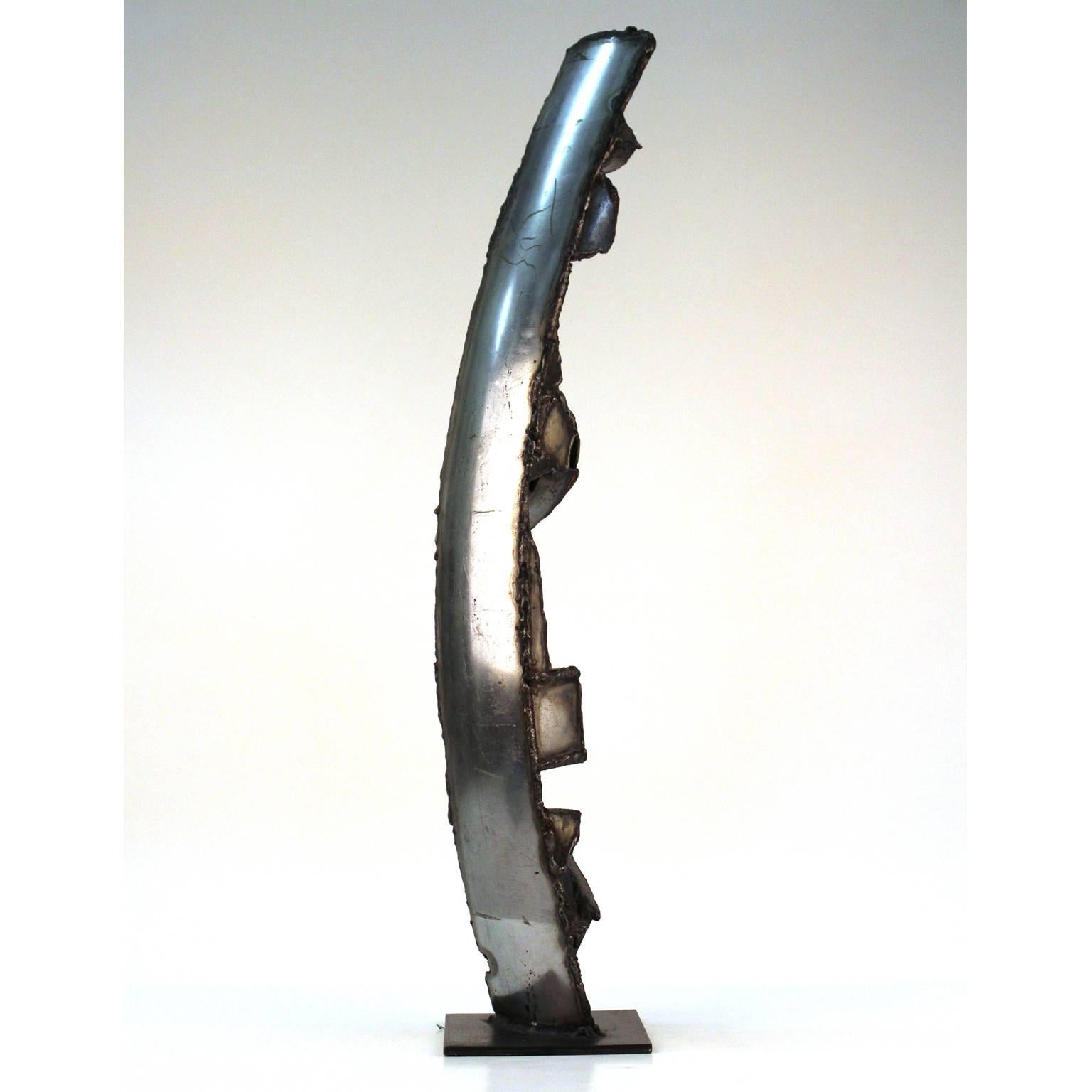 Escultura Brutalista Americana de Metal Soldado de Jason Seley Estadounidense