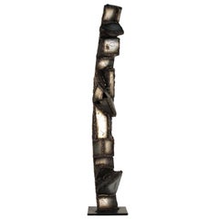 American Brutalist Welded Metal Sculpture by Jason Seley