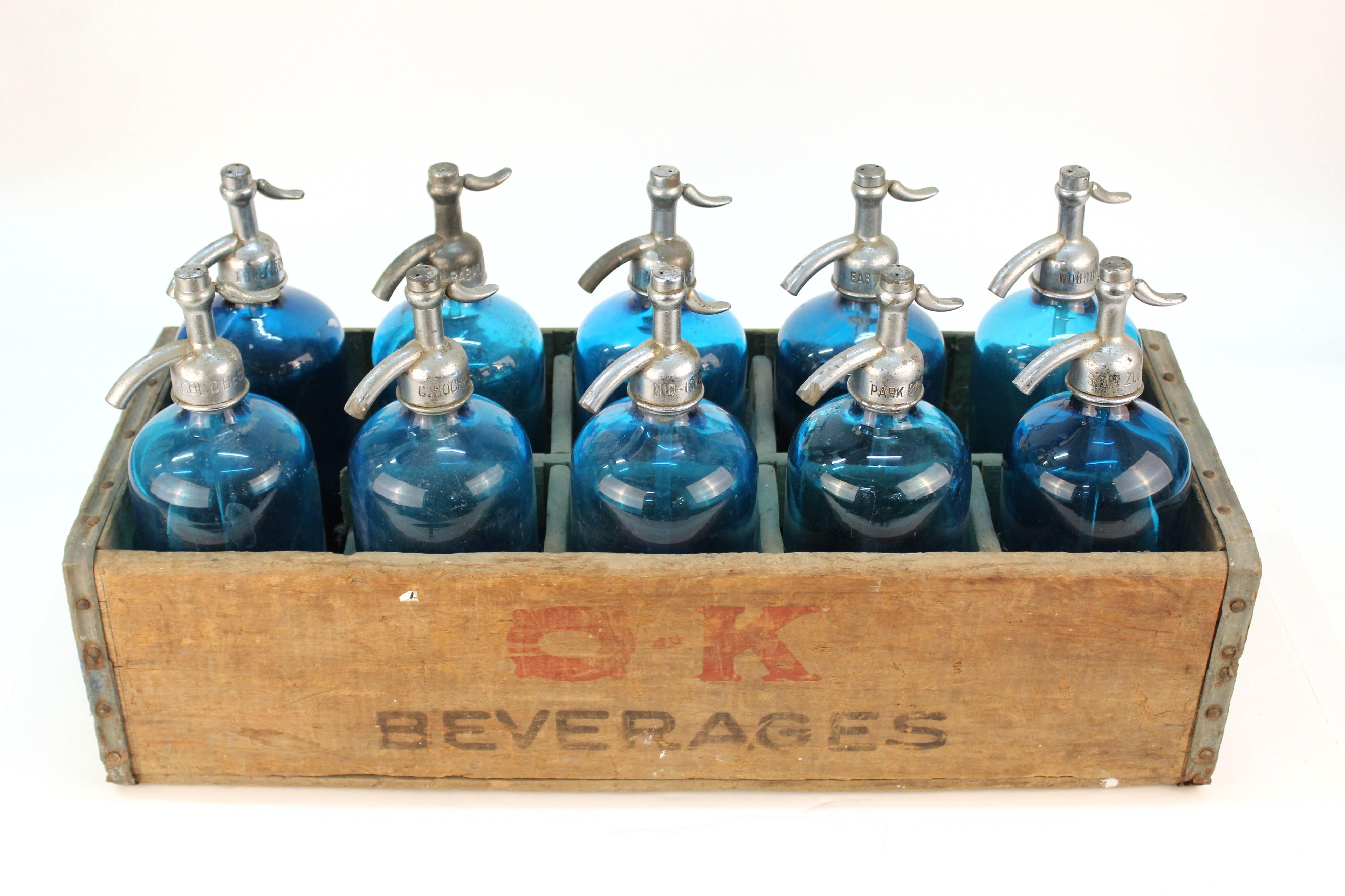 vintage seltzer bottles for sale