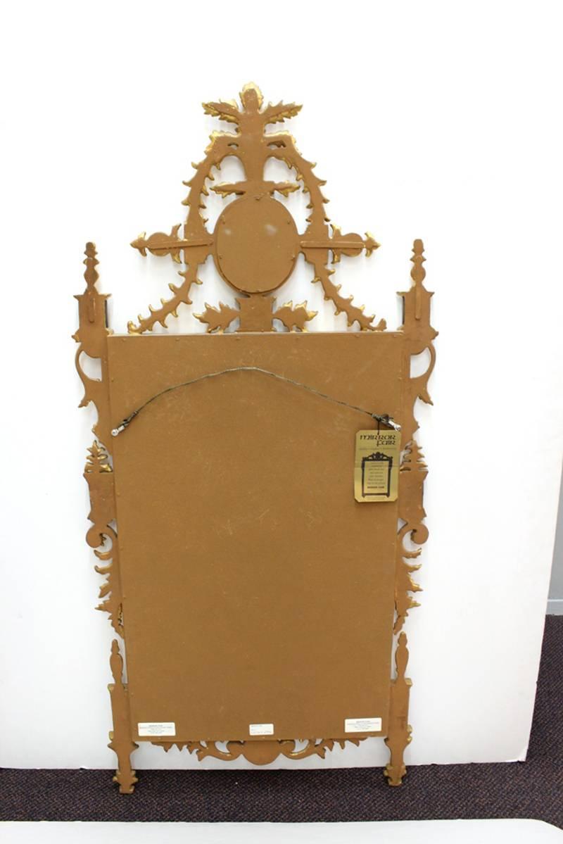 20th Century Georgian-Style Gilt Wall Mirror