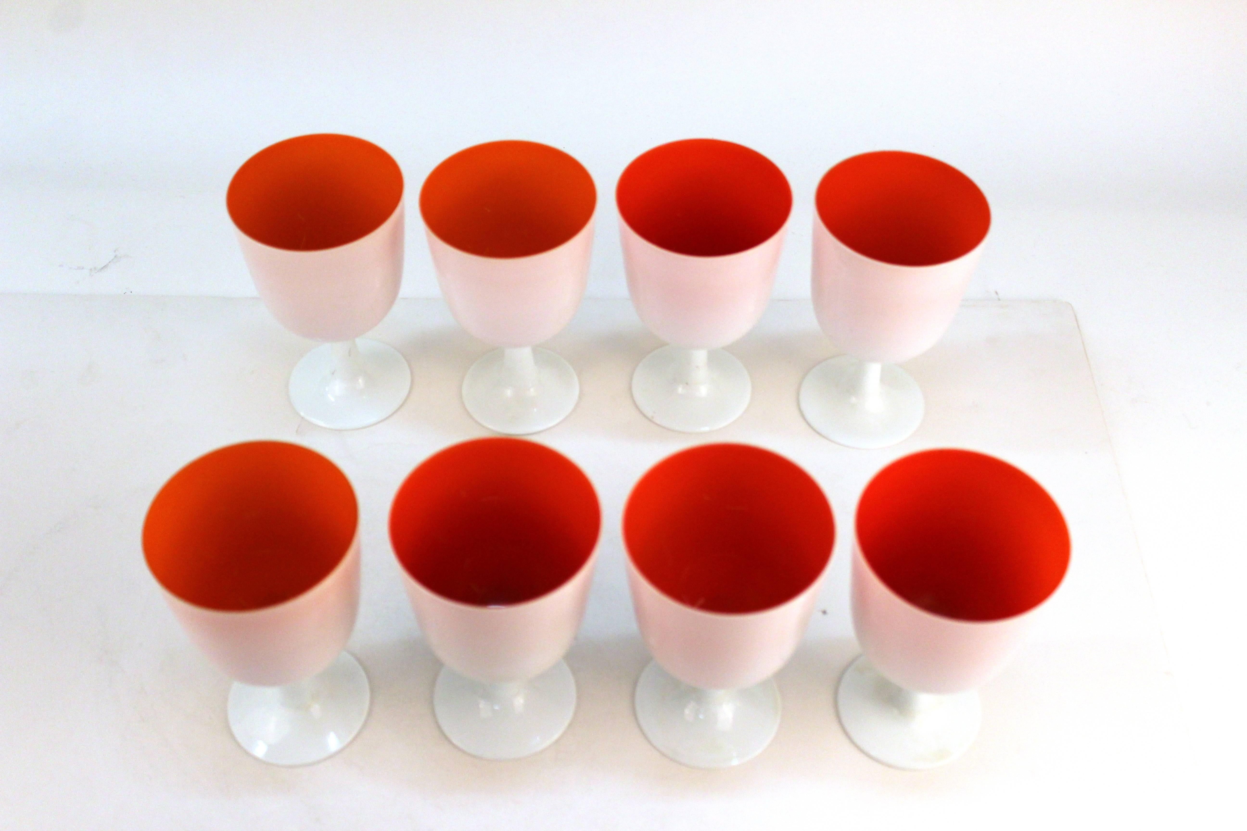 Mid-Century Modern Set of Six Carlo Moretti Water Goblets