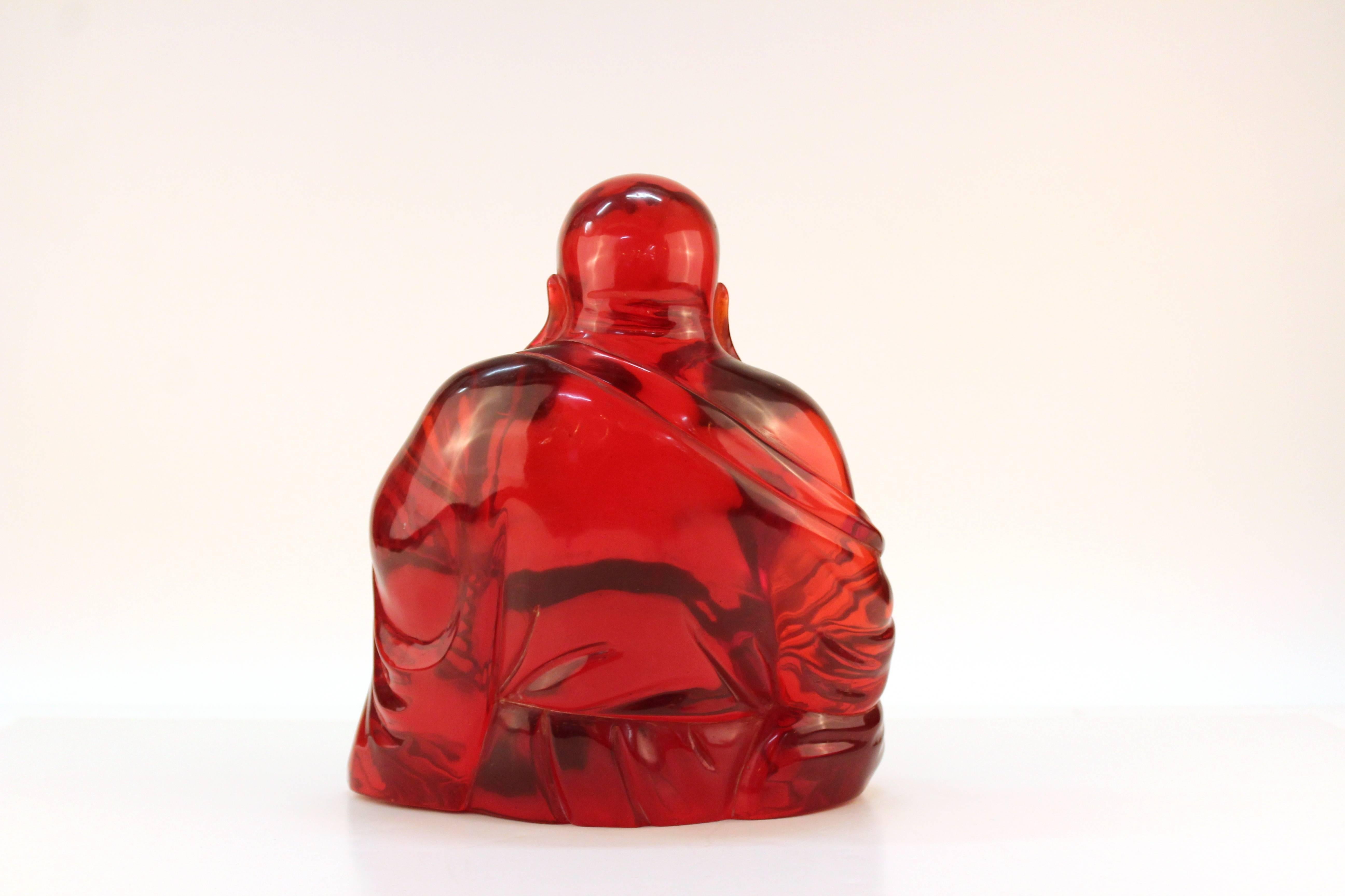 Mid-Century Modern Resin Buddha 1