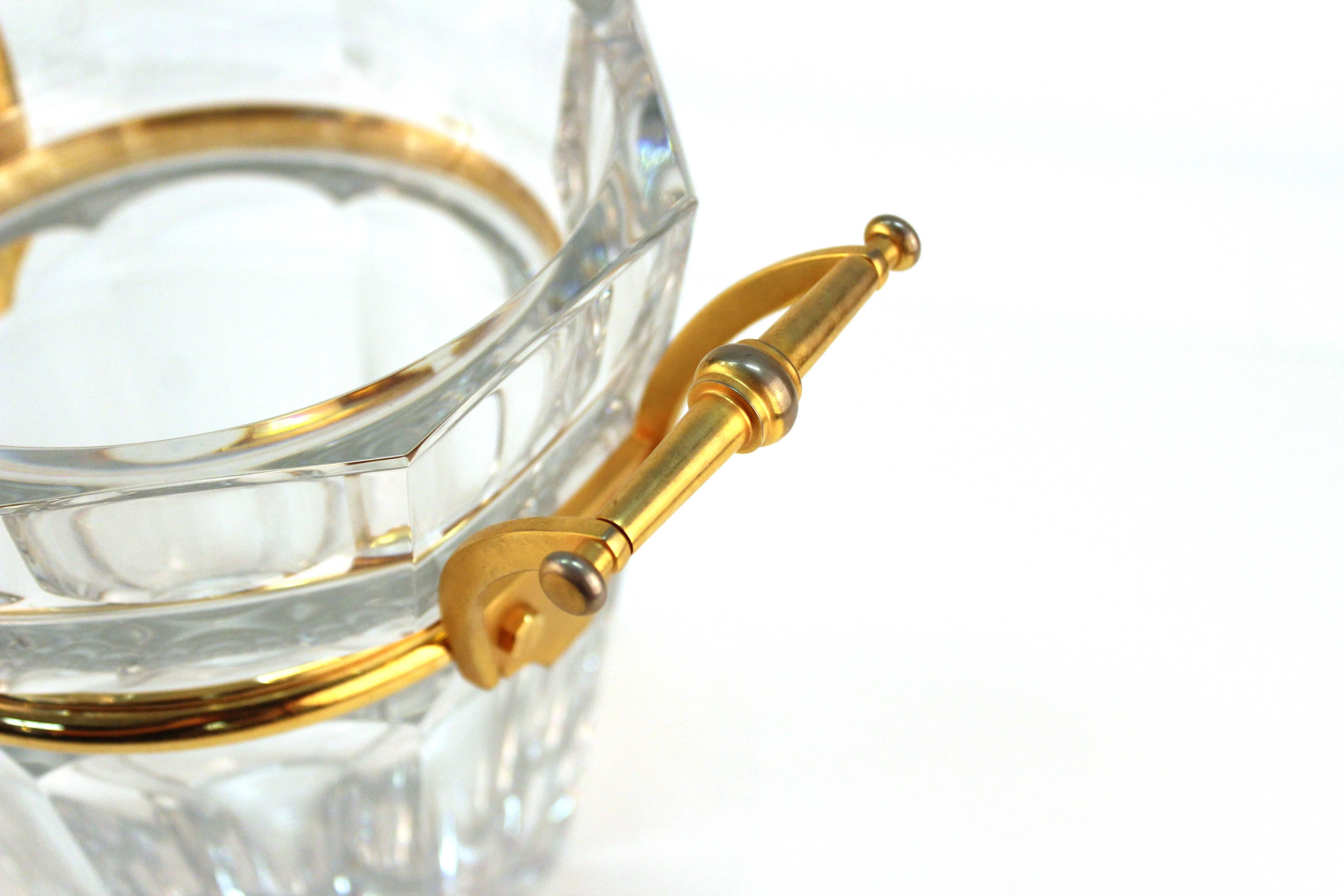 French Baccarat Crystal Champagne Bucket 3
