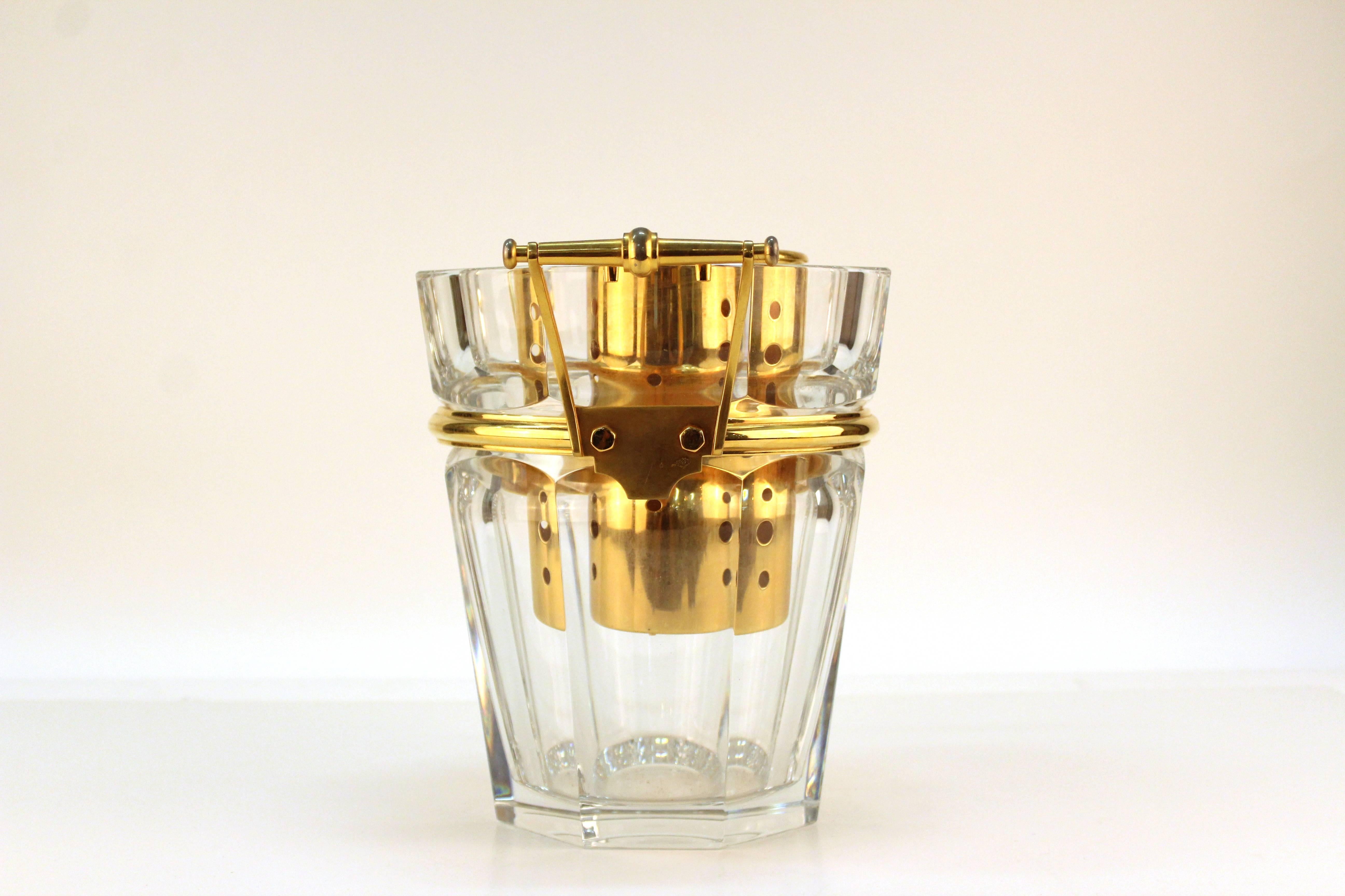French Baccarat Crystal Champagne Bucket In Good Condition In Astoria, NY