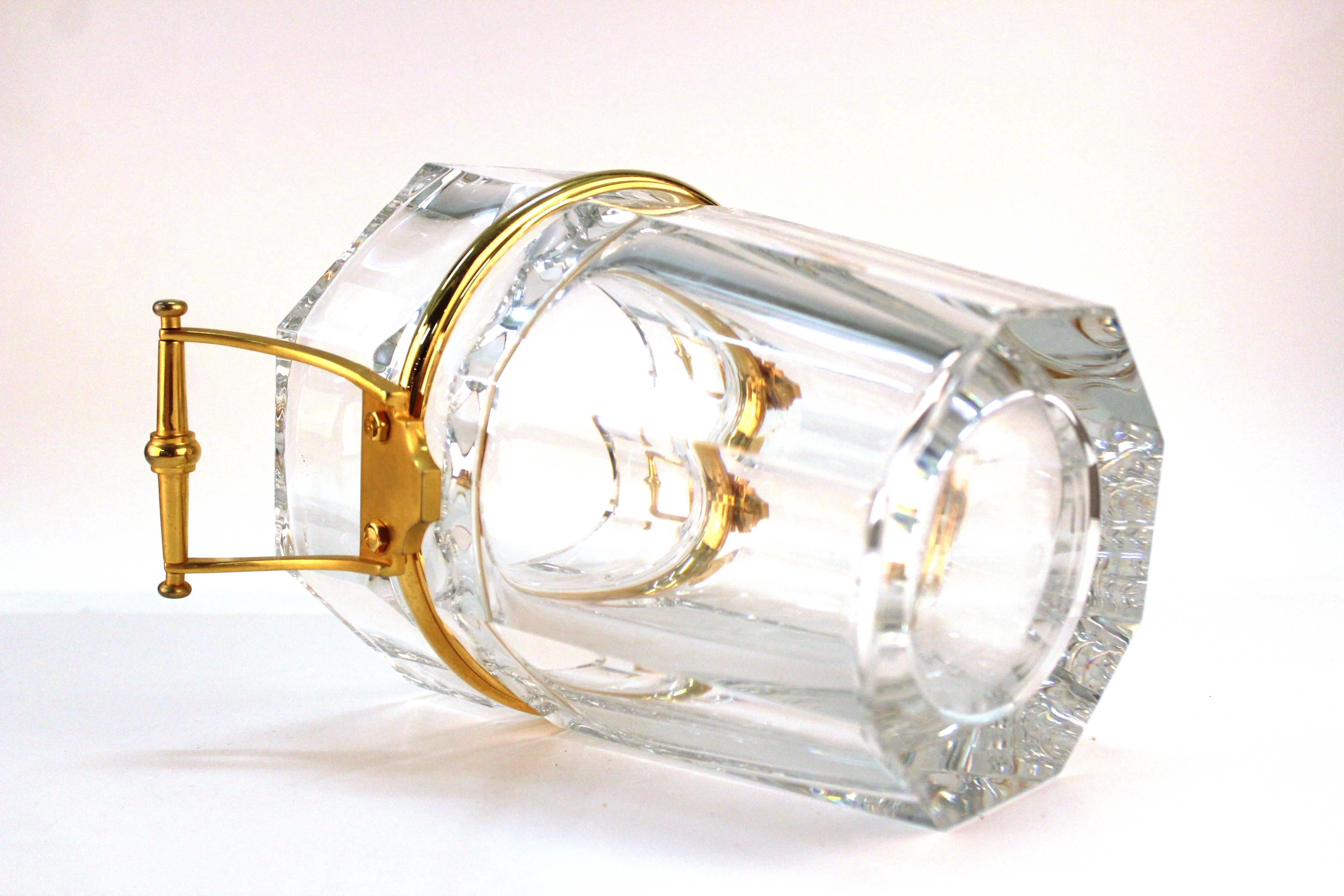French Baccarat Crystal Champagne Bucket 2