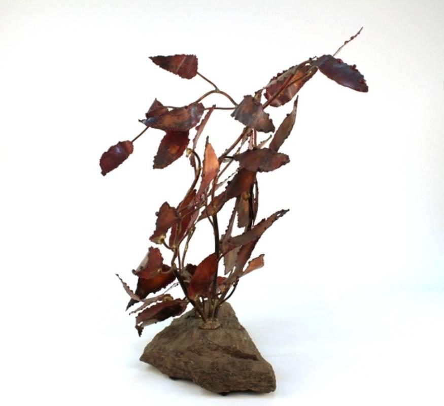 Brutalist Bush Sculpture, Signed In Good Condition In New York, NY