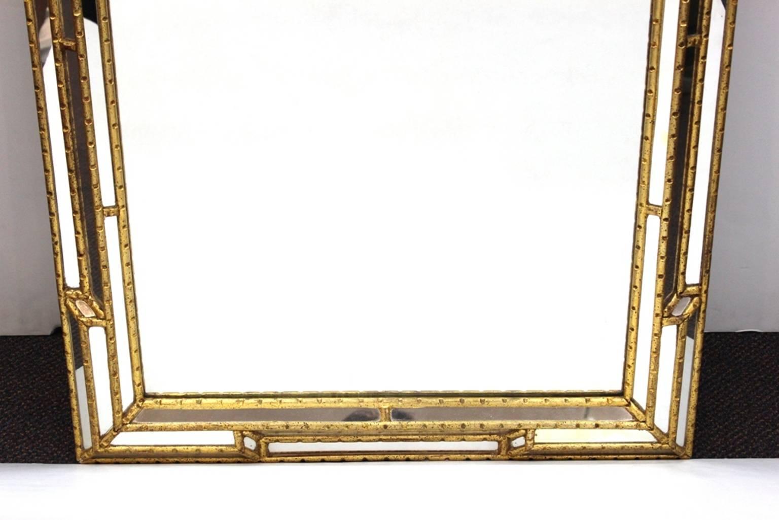 20th Century Gilt Framed Venetian Mirror