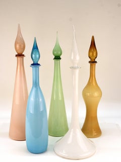Set of Midcentury Italian Decanters