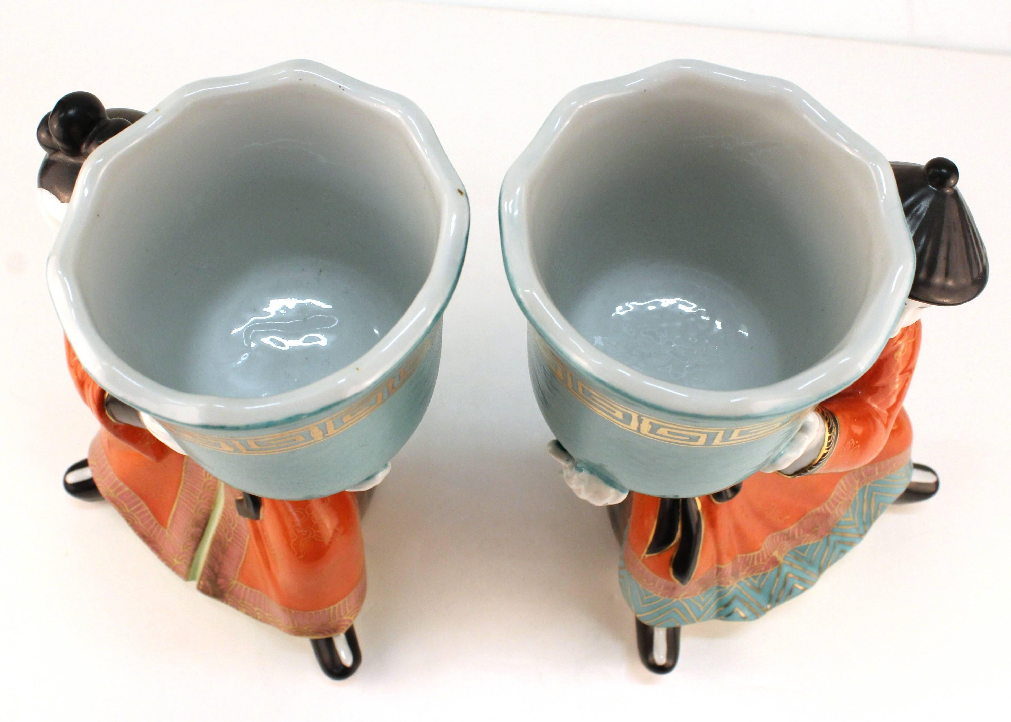Gumps Ceramic Chinoiserie Figures 2