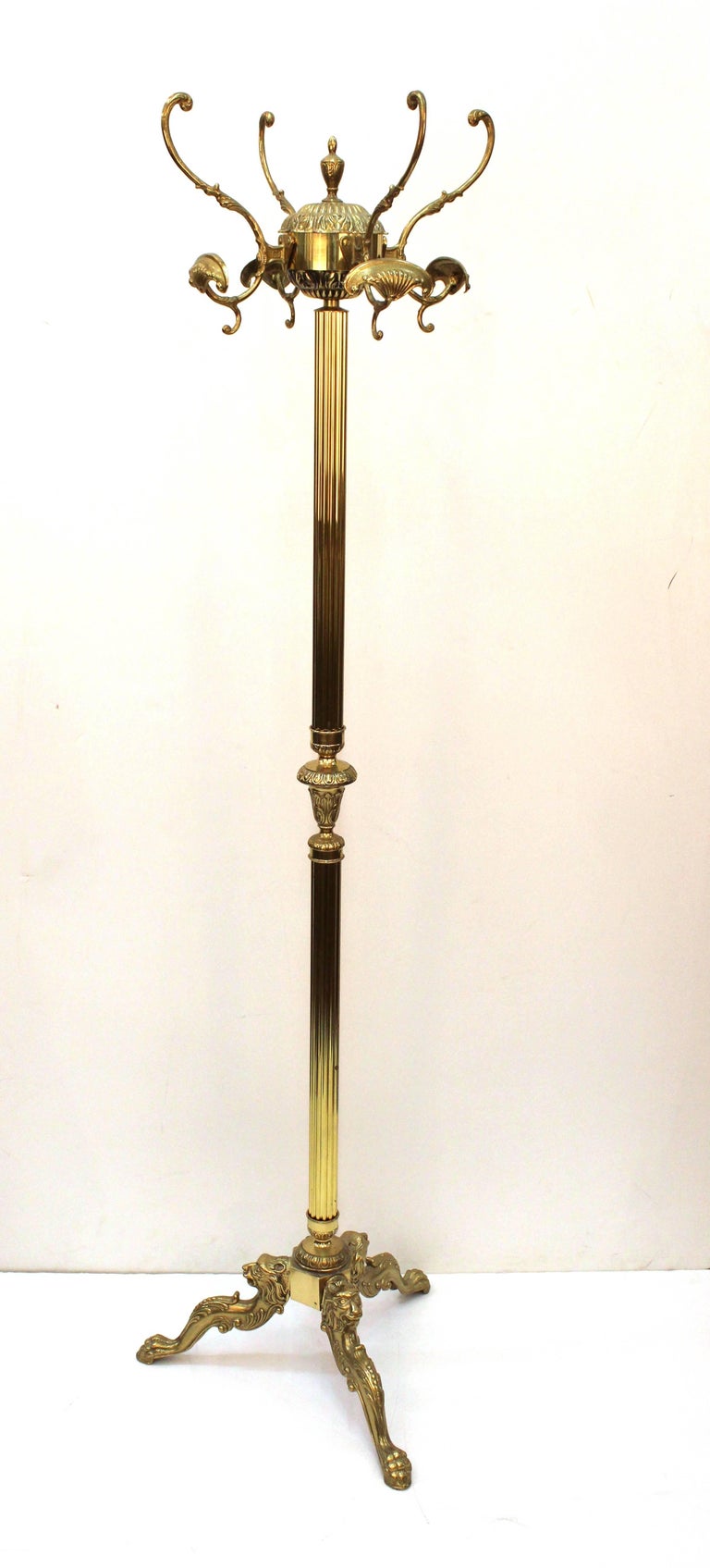 1950s Coat Rack with Lion Motif at 1stDibs