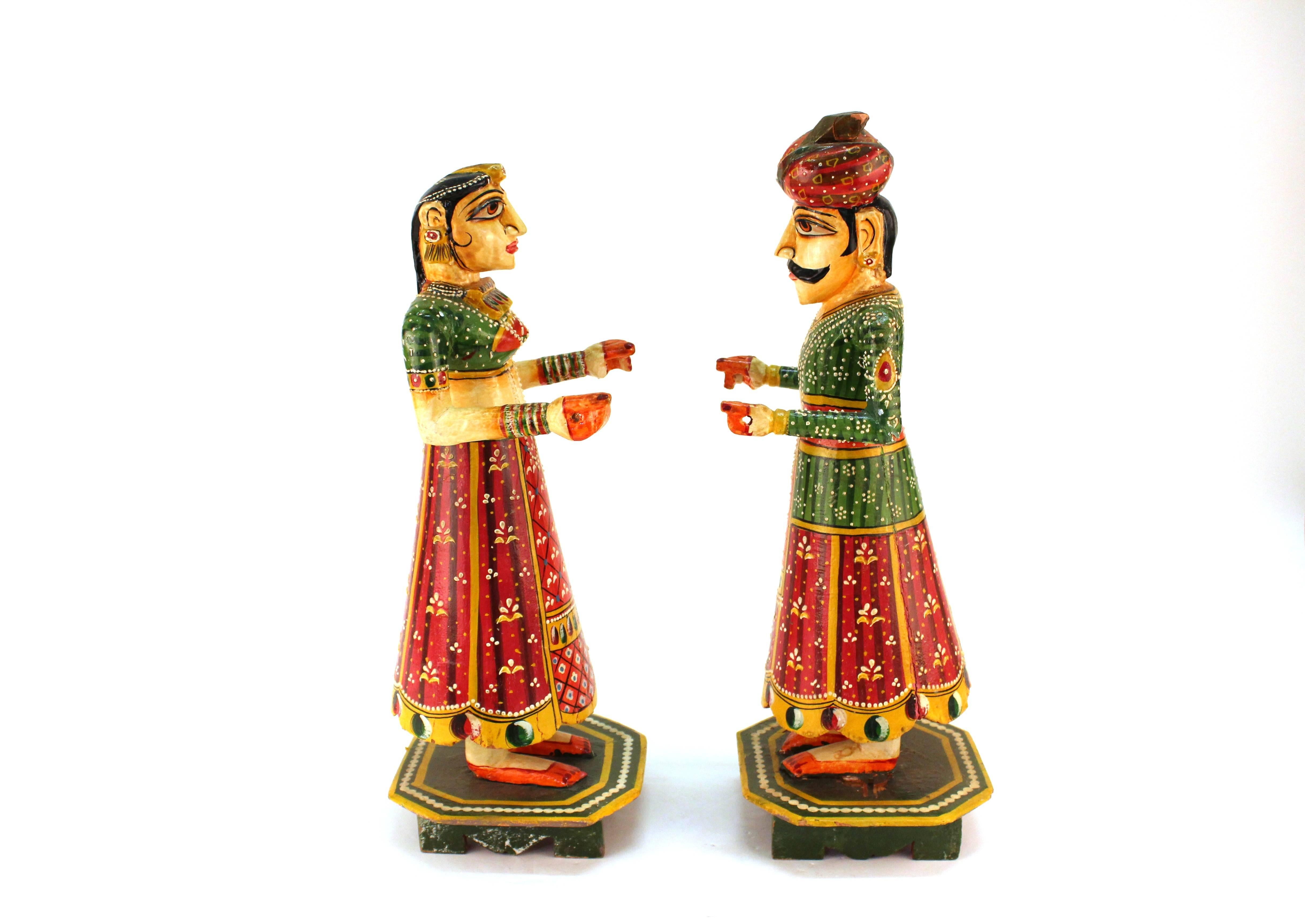 rajasthani wooden dolls