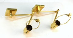 Hinson Swing Arm Wall Sconces by Metalarte in Polished Brass