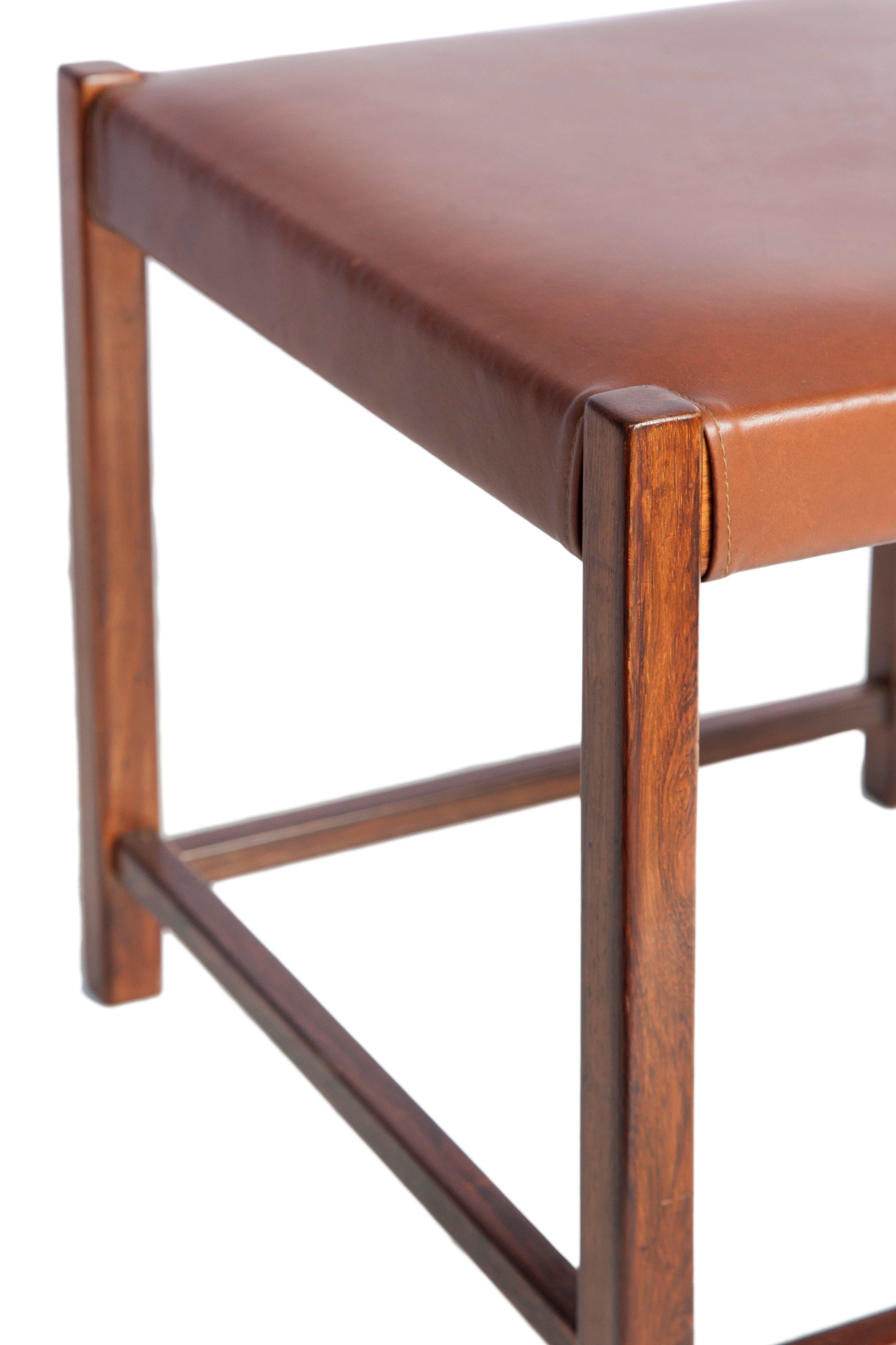 Mobilinea Brazilian Stool In Jacaranda Wood For At 1stdibs