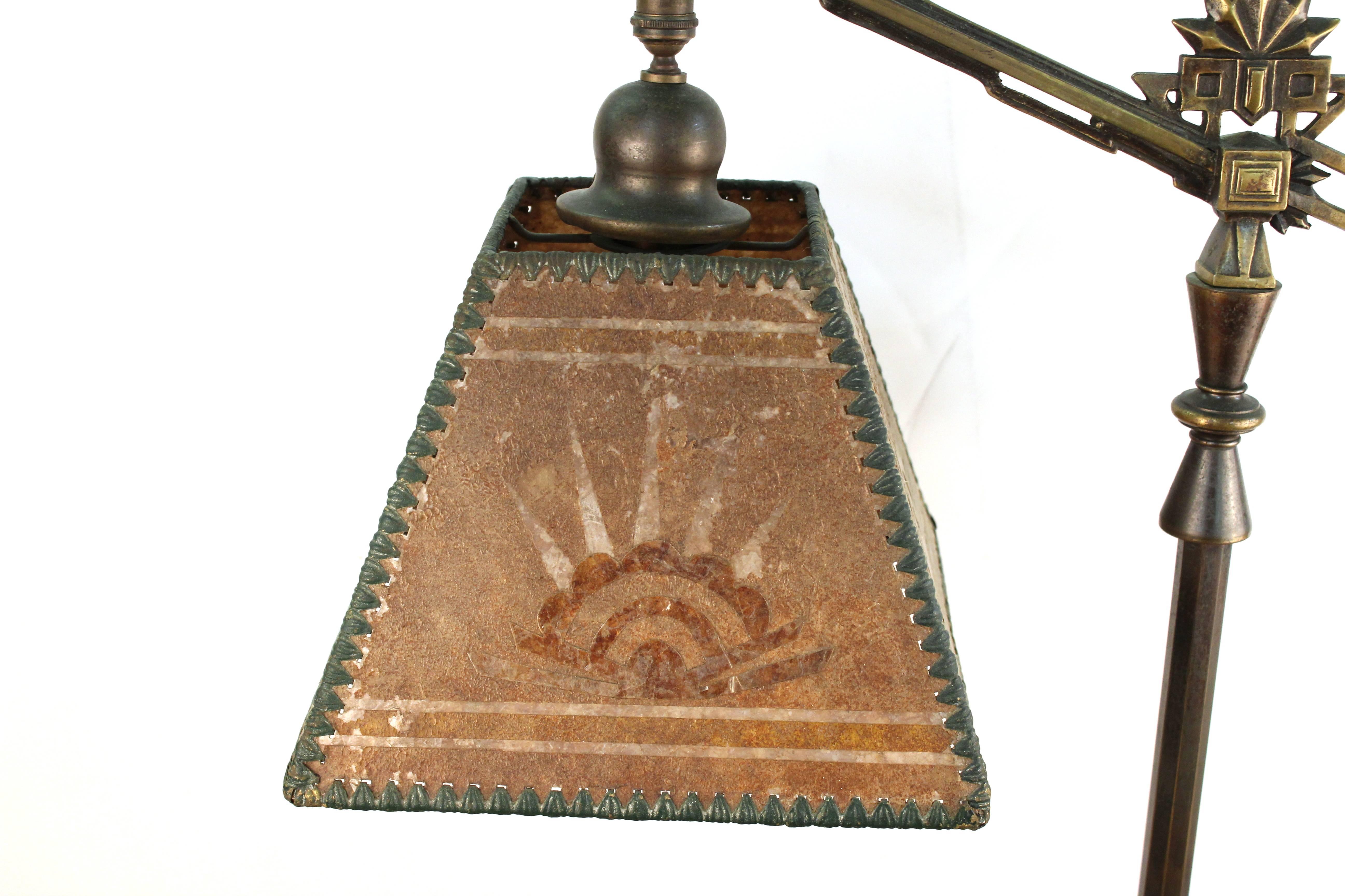 art deco floor lamp shades