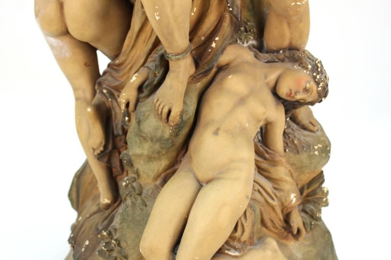 'Prometheus Bound and the Oceanids' Sculpture after Eduard Muller In Good Condition In Astoria, NY