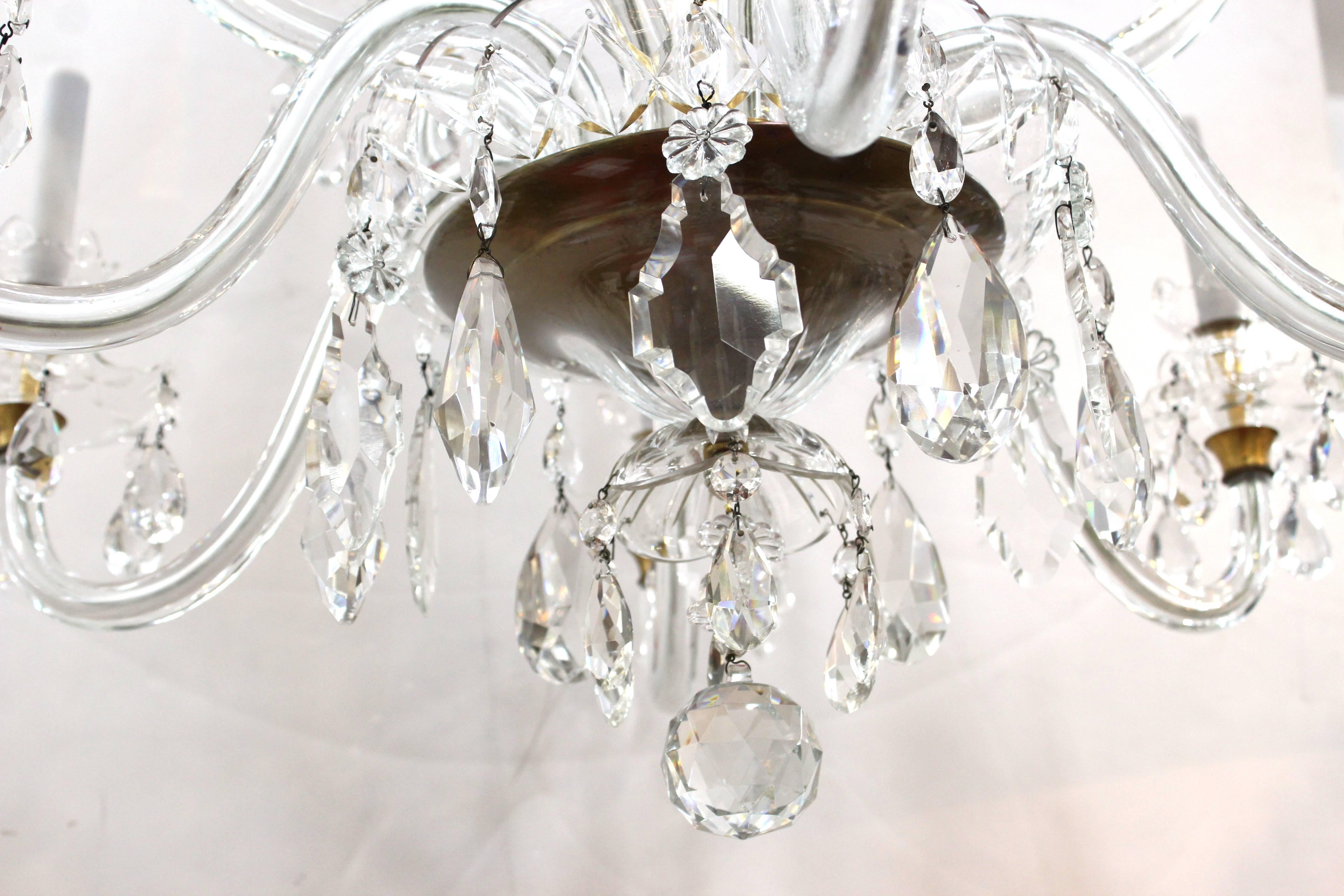 20th Century Waterford Crystal Chandelier