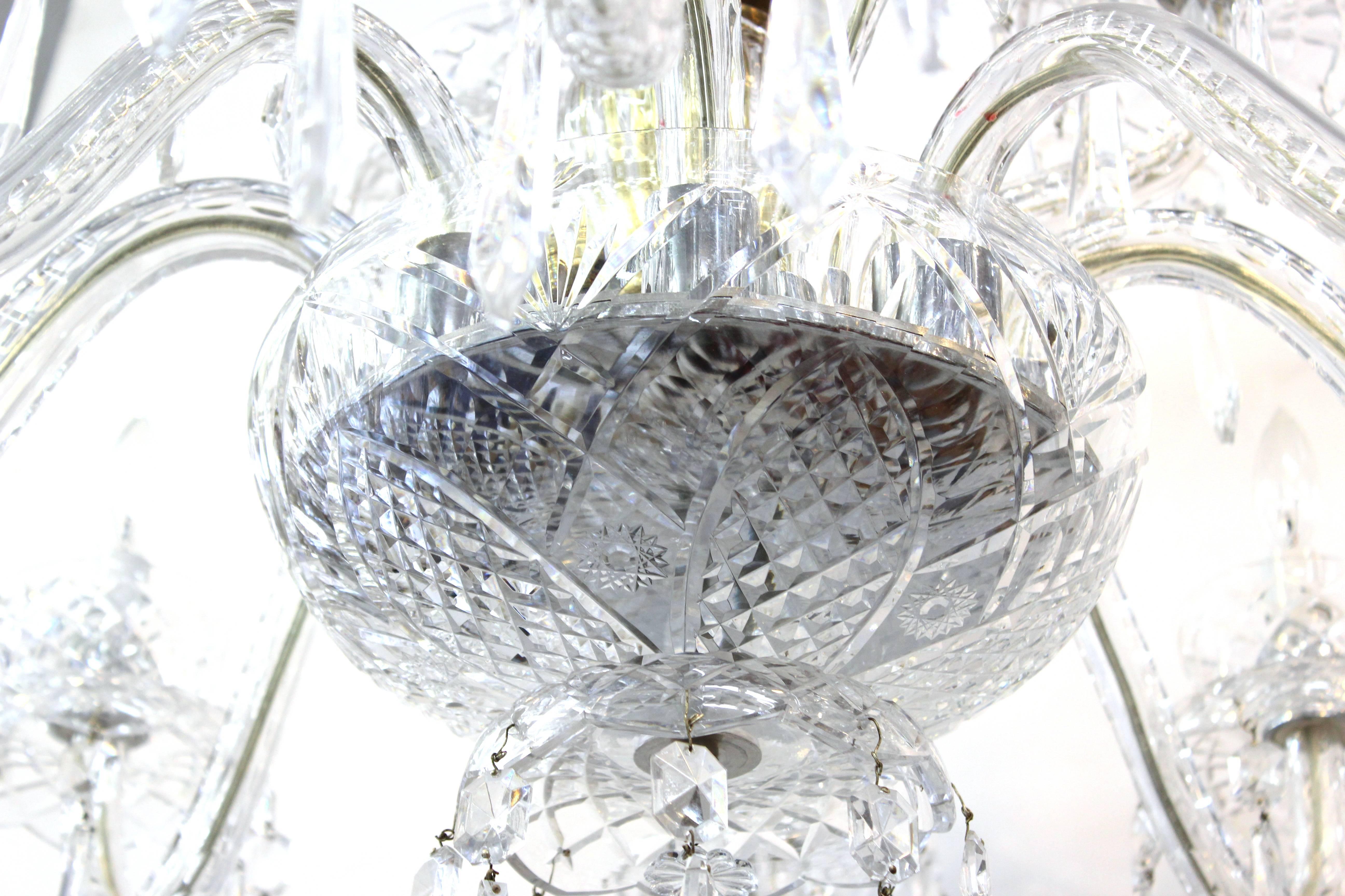 Waterford Crystal Lamp with Cut Droplets 3