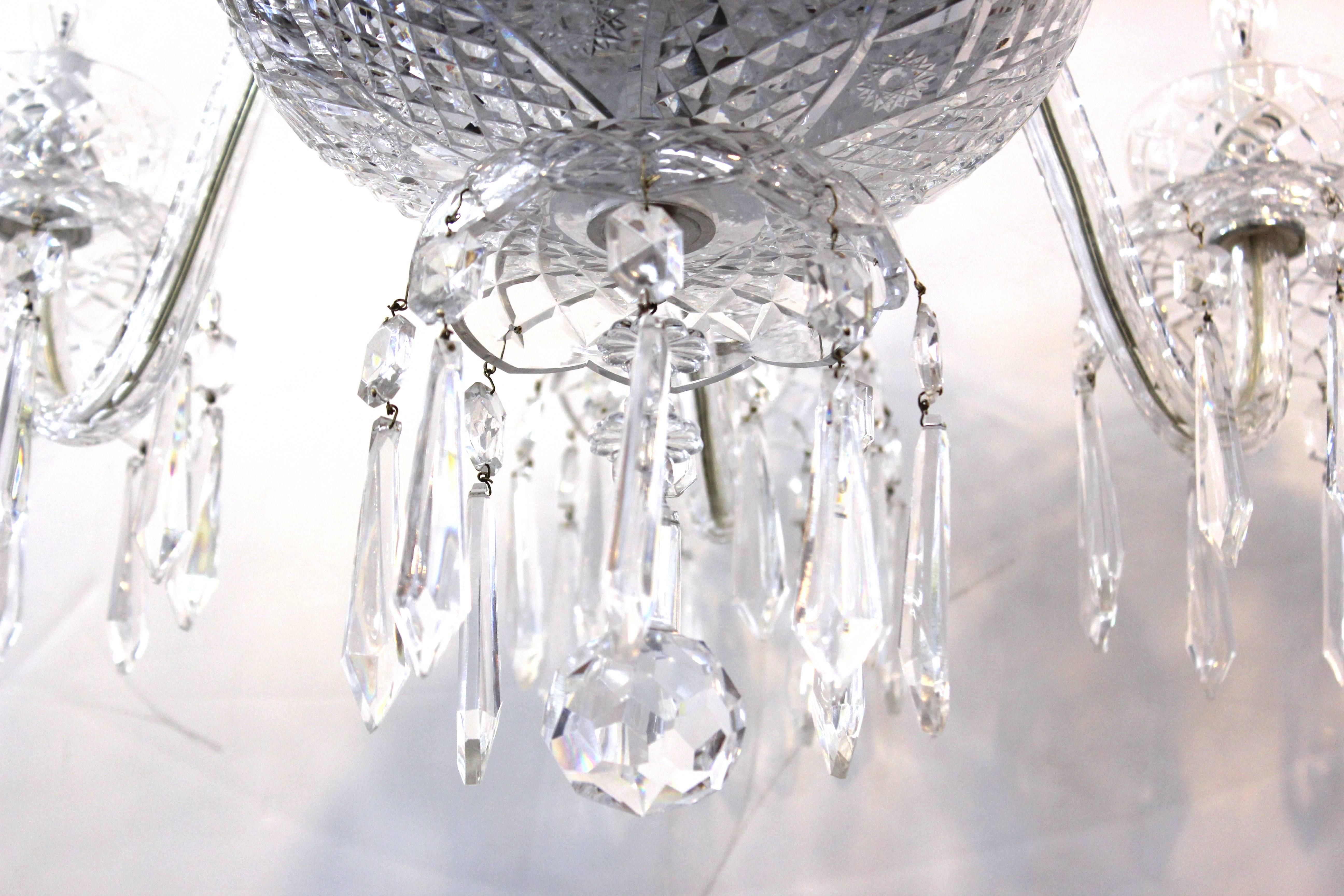 Waterford Crystal Lamp with Cut Droplets 2