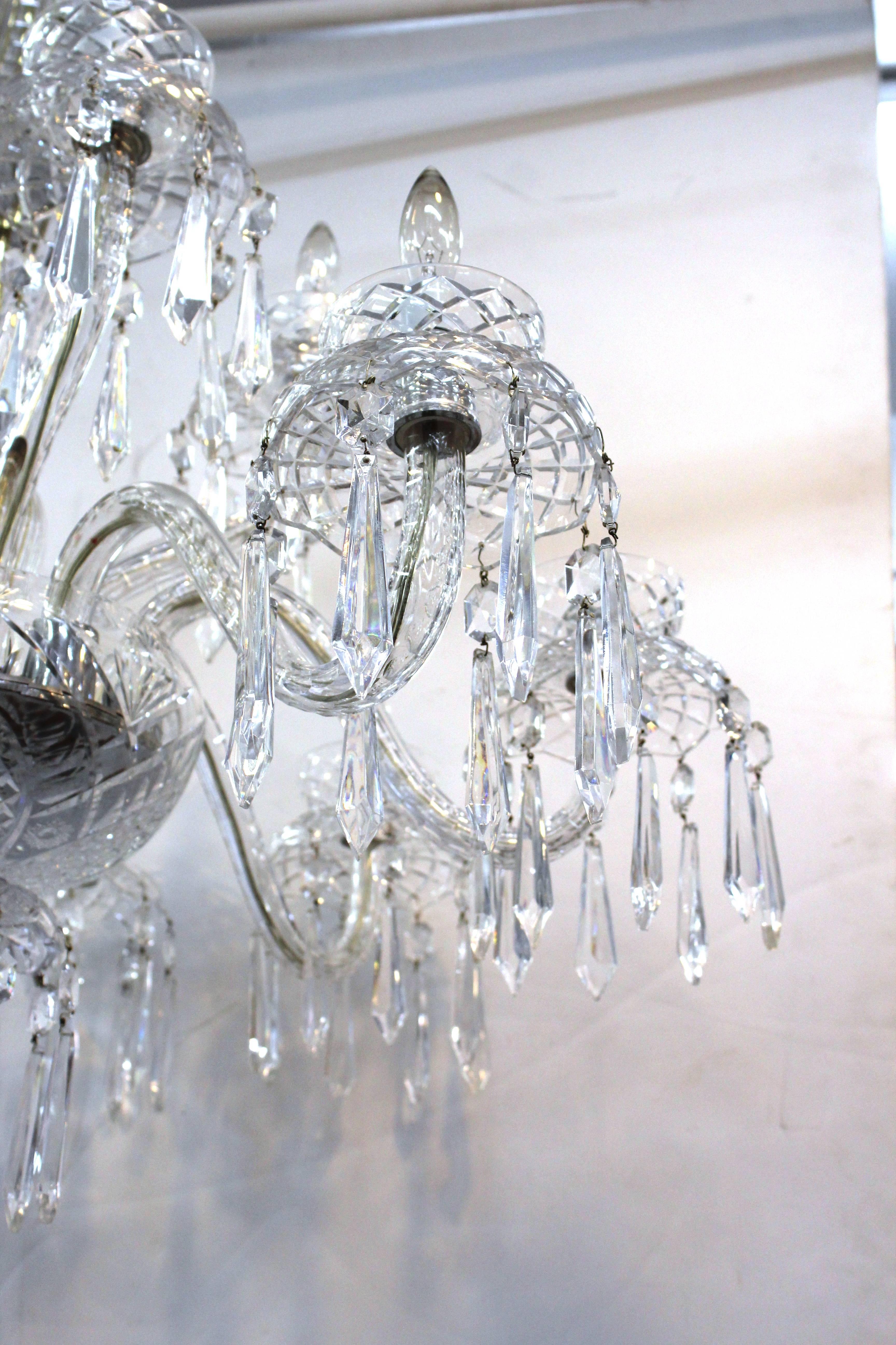 Waterford Crystal Lamp with Cut Droplets 4