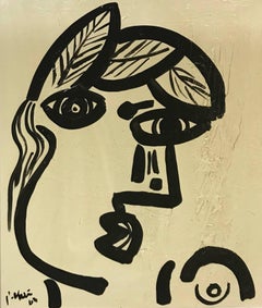Peter Keil Abstract Expressionist Portrait