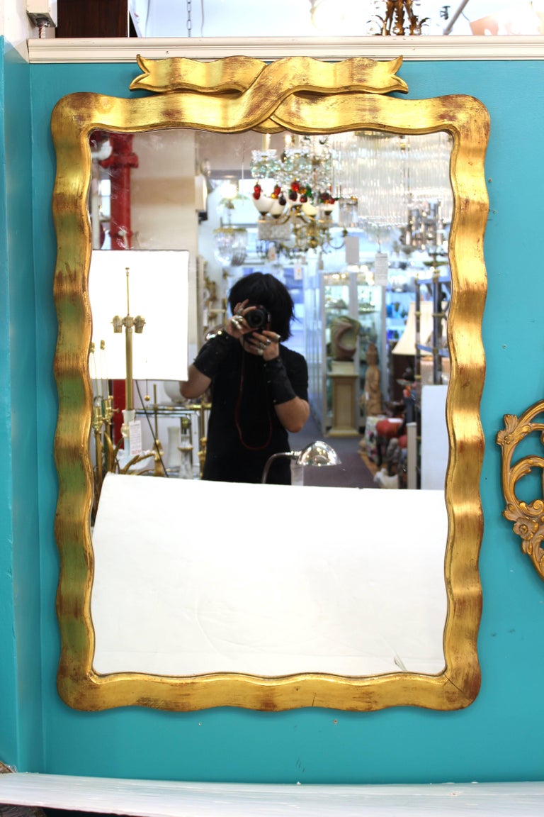 Dorothy Draper Ribbon Wall Mirror For Sale at 1stDibs