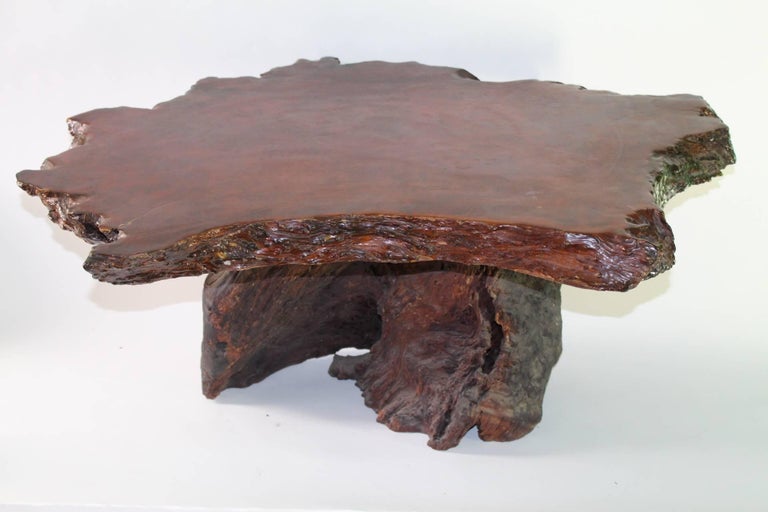 Redwood Coffee Table at 1stDibs