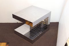 Signed Paul Evans Cityscape Table