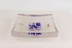 B. Vallien 'Swimmers Dish' for Kosta Boda