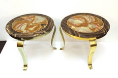 Pair of Midcentury Arturo Pani Martini Side Tables