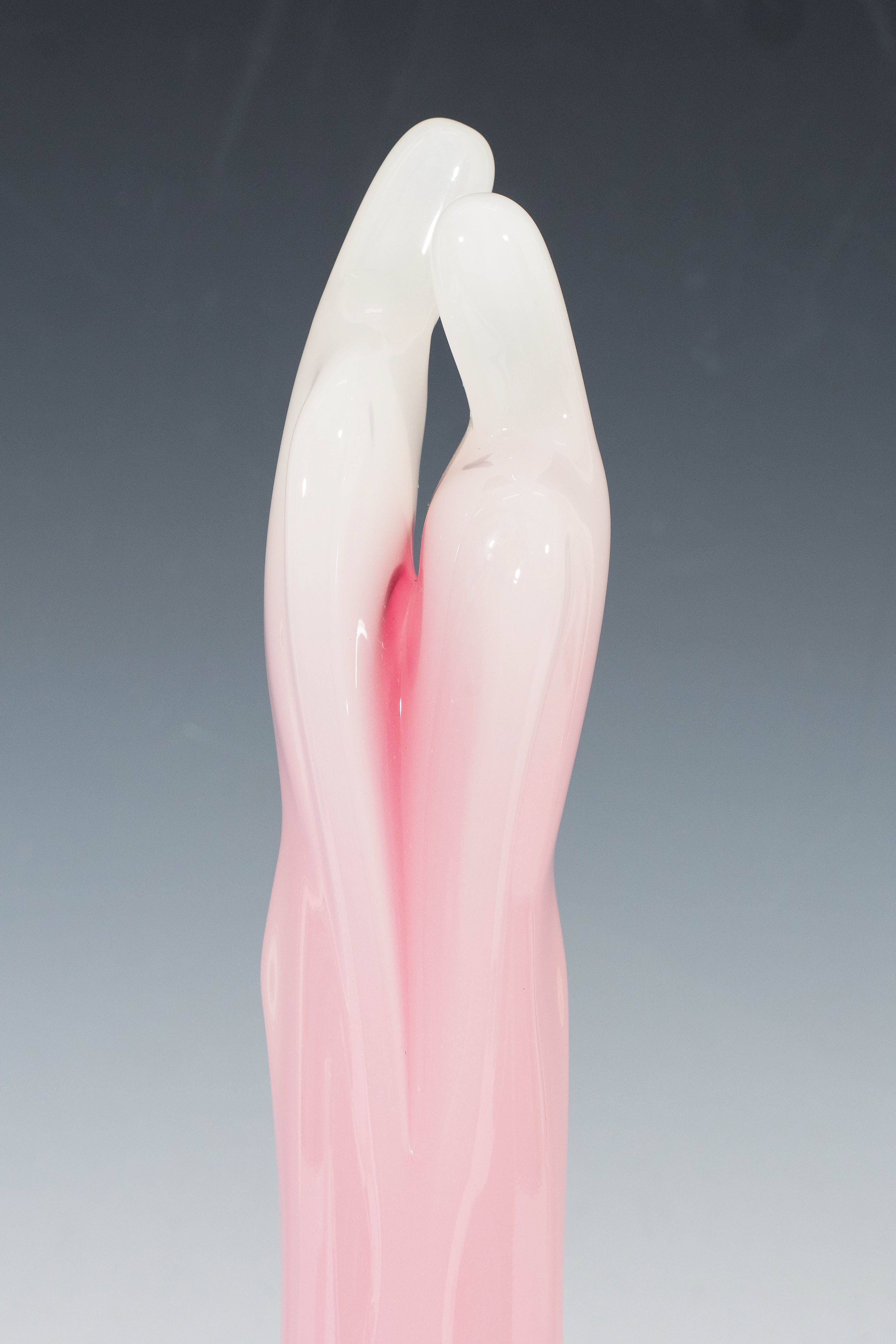 murano glass sculpture of two lovers